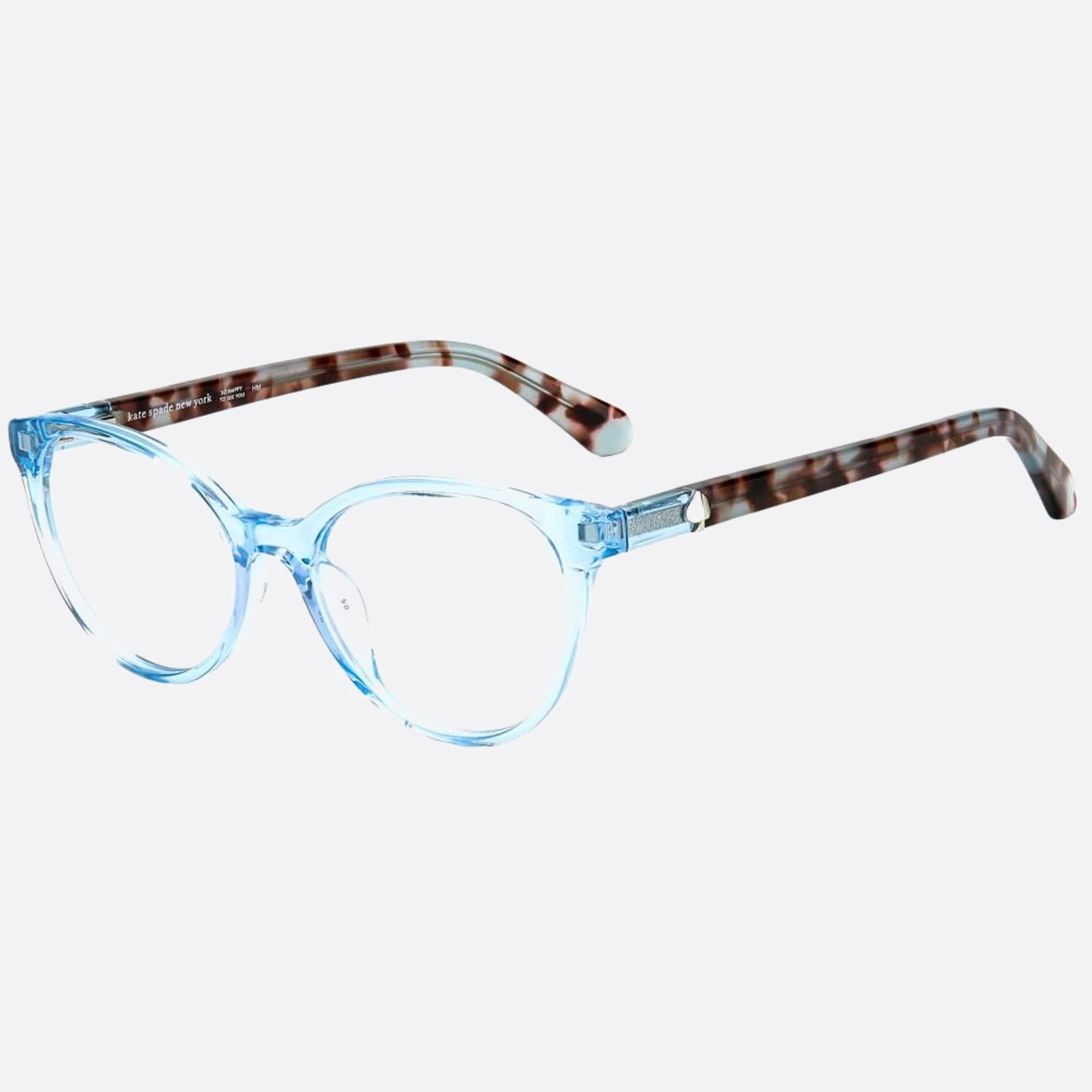 Kate 50mm Spade Gela Pjp Blue Cat Eye Women Eyeglasses - Side View