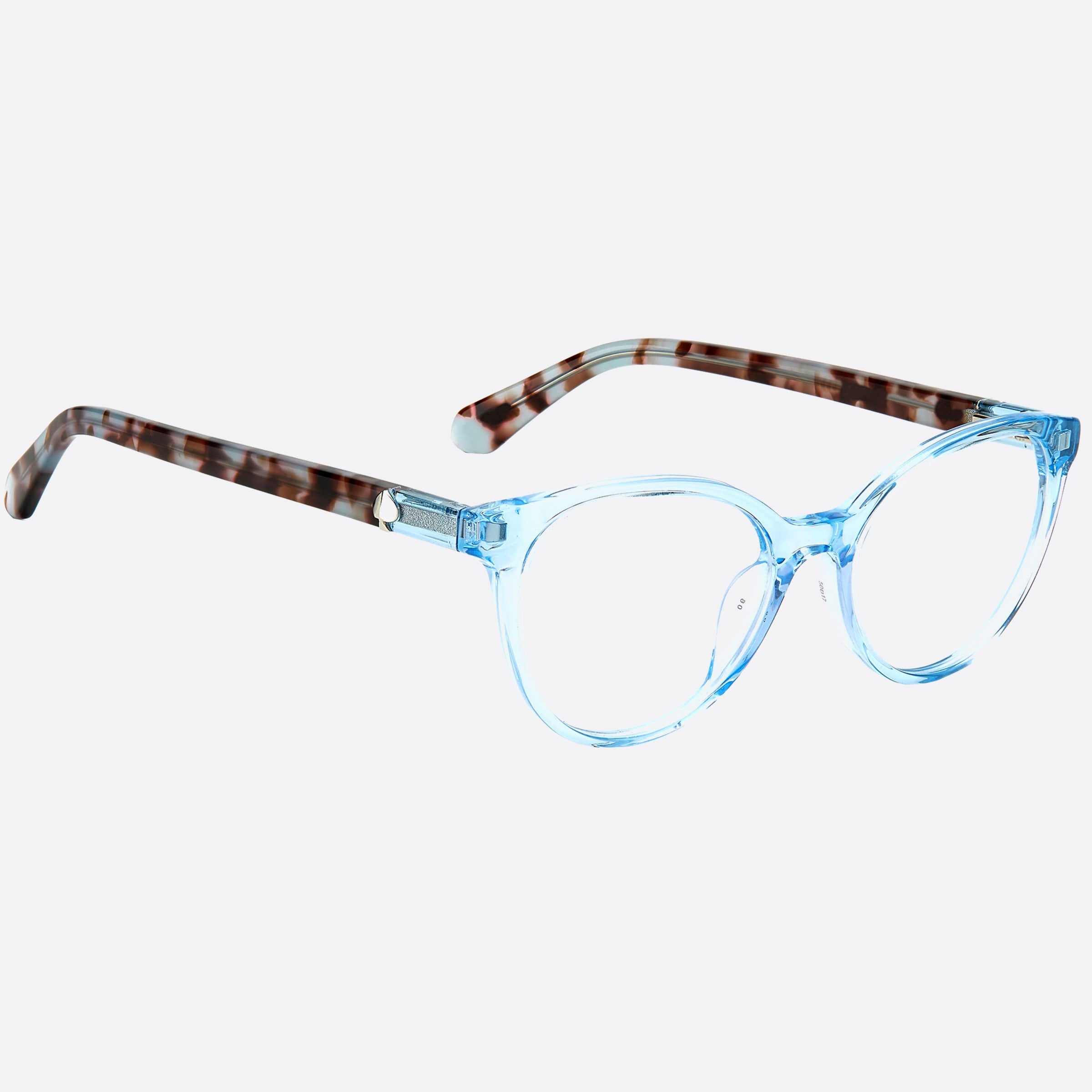 Kate 50mm Spade Gela Pjp Blue Cat Eye Women Eyeglasses - Detail View