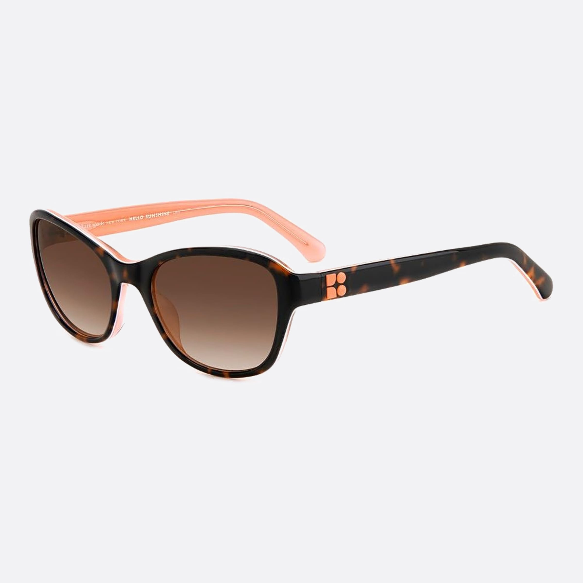 Kate 56mm Spade Golda Havana Pantos Women Sunglasses - Side View