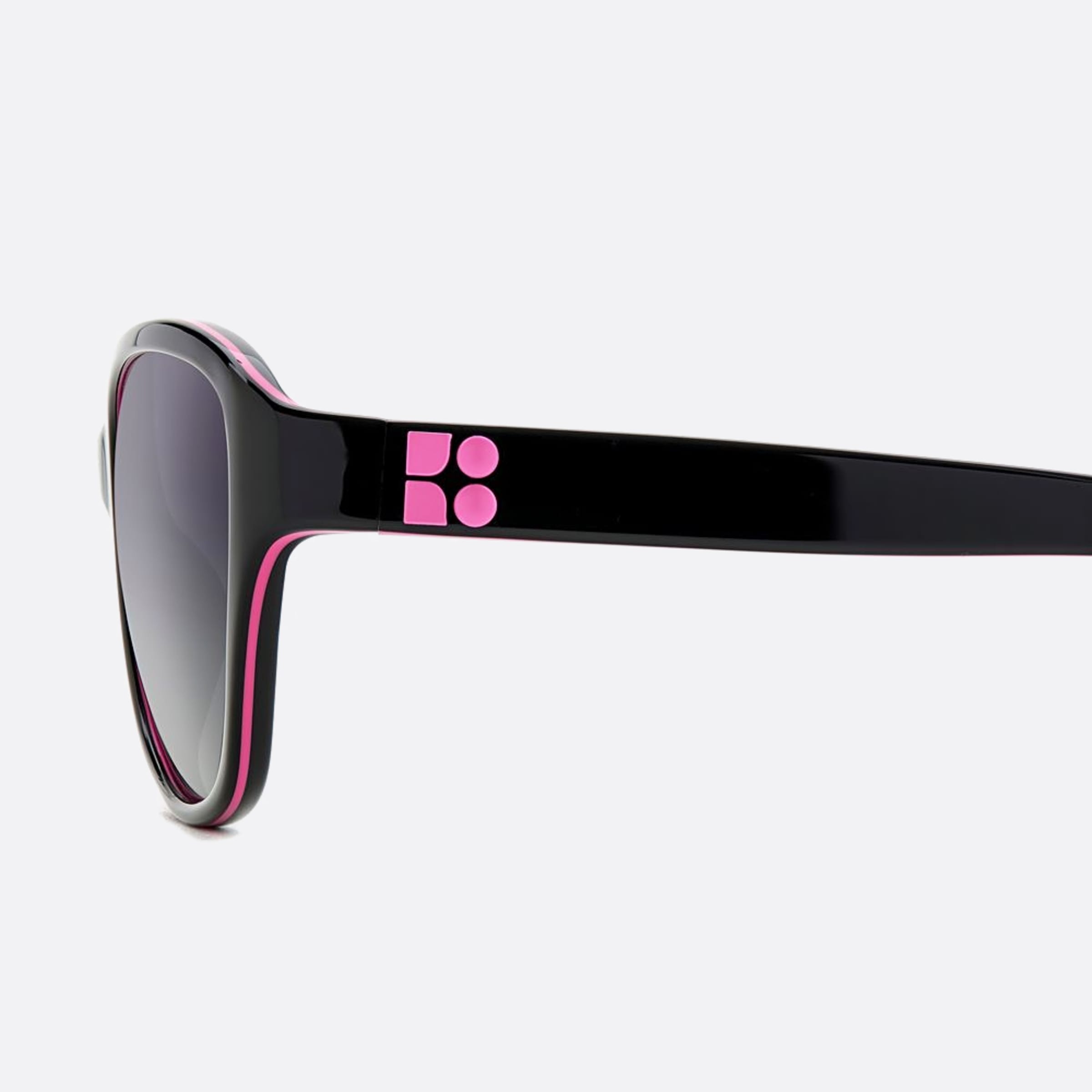 Kate 56mm Spade Golda Black Pantos Polarized Women Sunglasses - Detail View