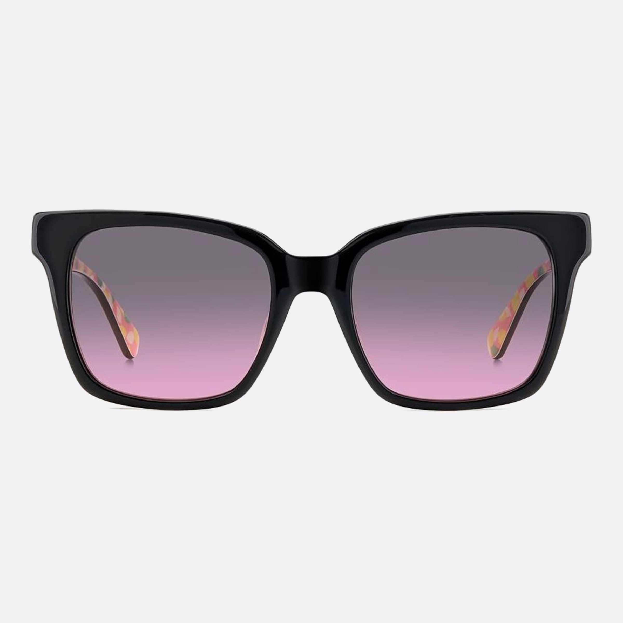 Kate 55mm Spade Harlow Black Geometric Women Sunglasses - Main View