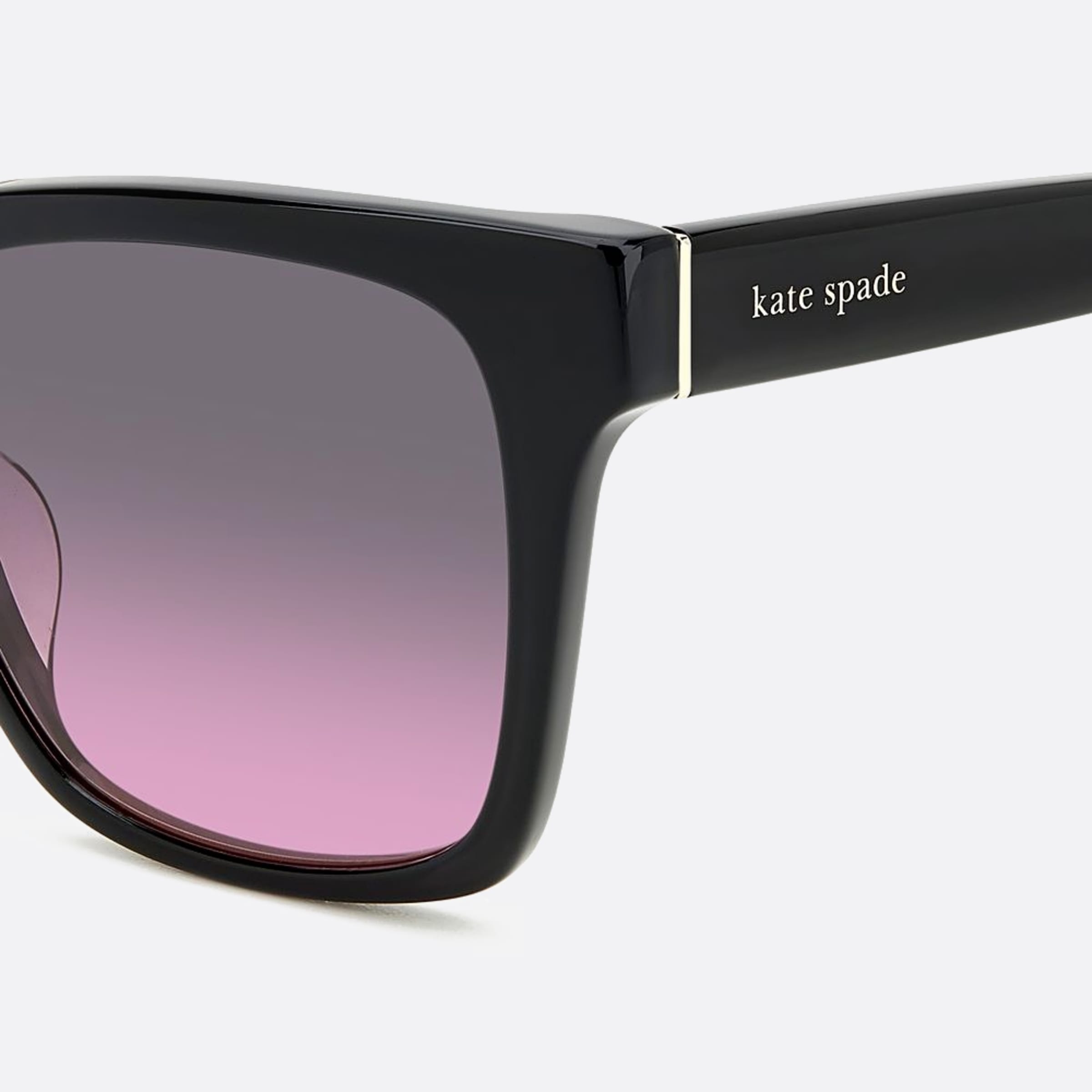 Kate 55mm Spade Harlow Black Geometric Women Sunglasses - Lifestyle Shot