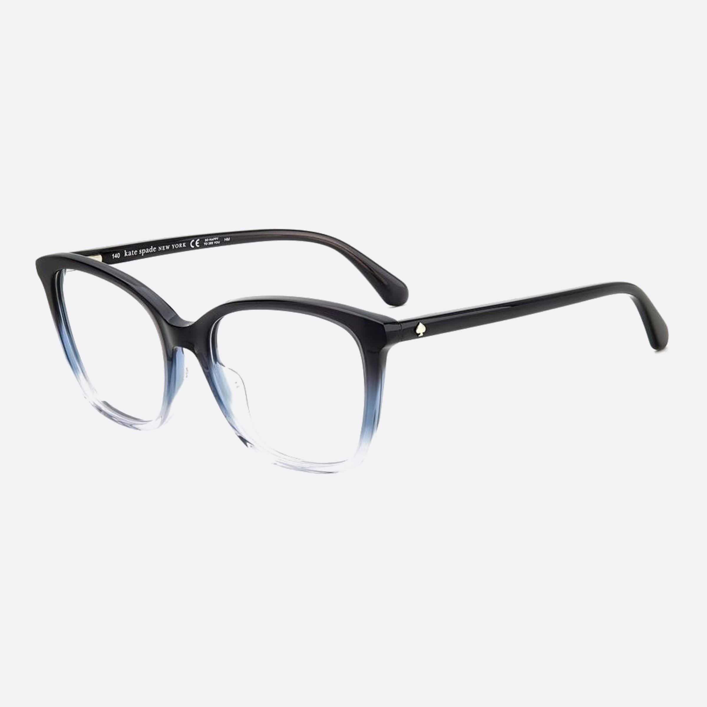 Kate 54mm Spade Leanna 2m0 Grey Round Women Eyeglasses - Side View