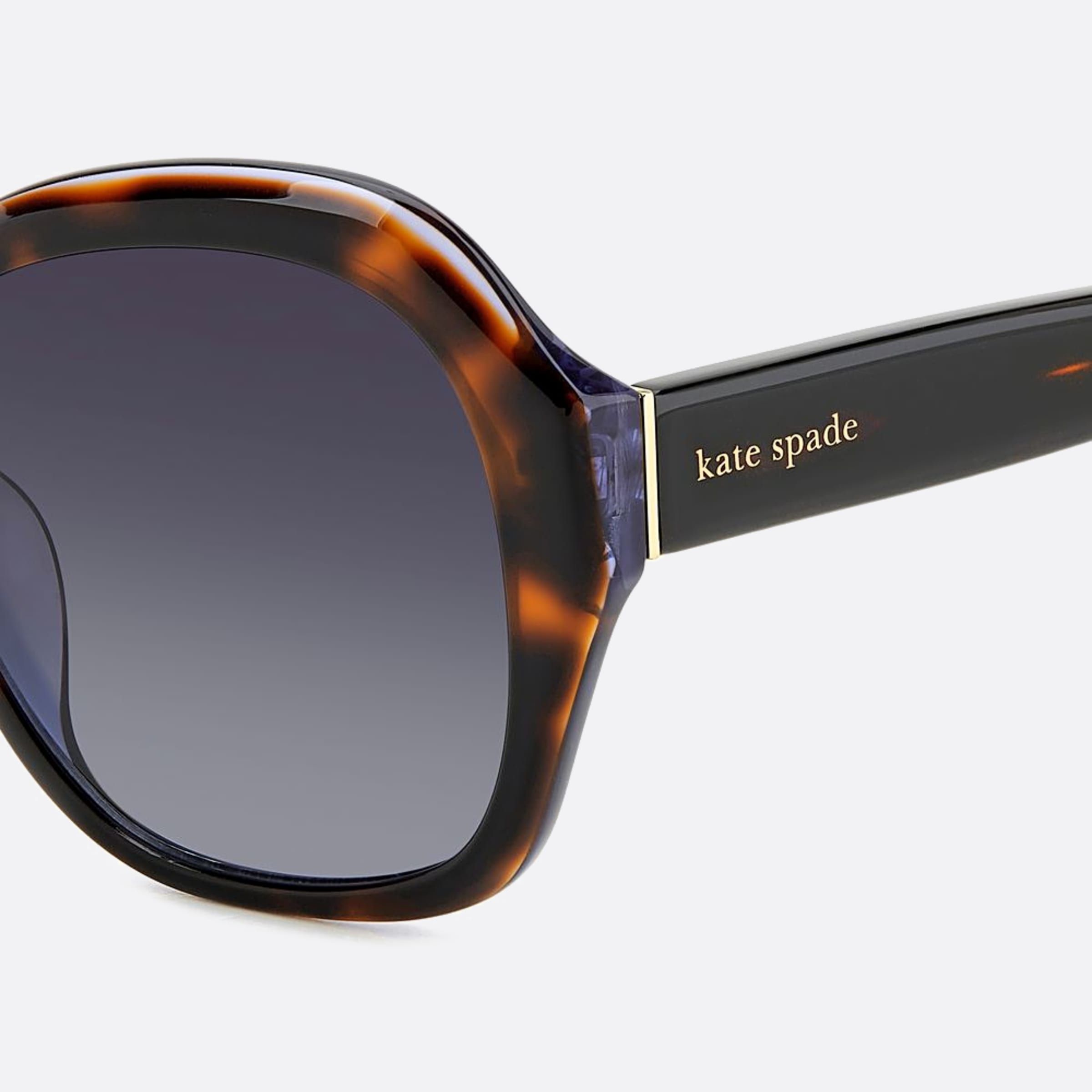 Kate 55mm Spade Lottie Havana Pantos Women Sunglasses - Side View