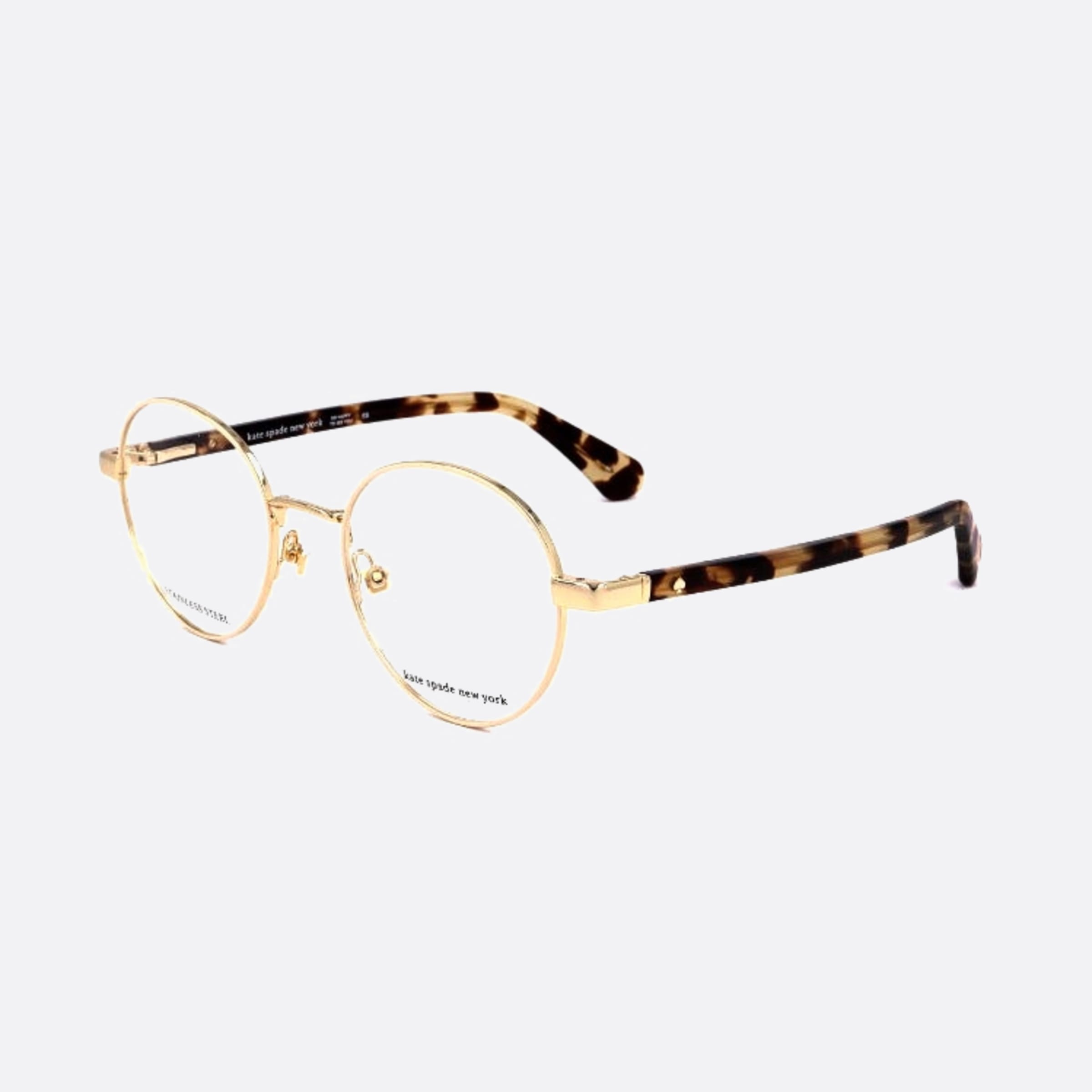 Kate 49mm Spade Marciann Y3r Gold Round Women Eyeglasses - Side View