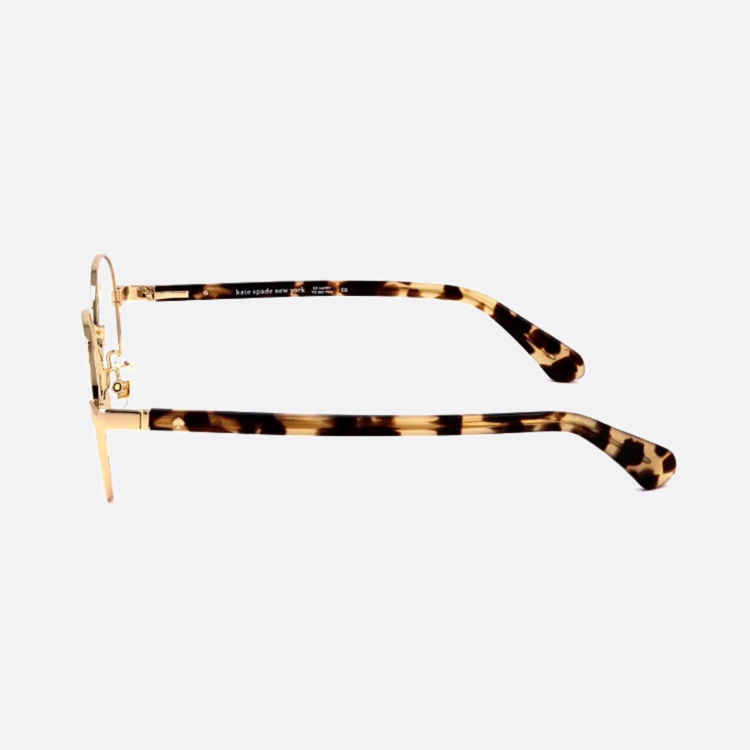 Kate 49mm Spade Marciann Y3r Gold Round Women Eyeglasses - Detail View