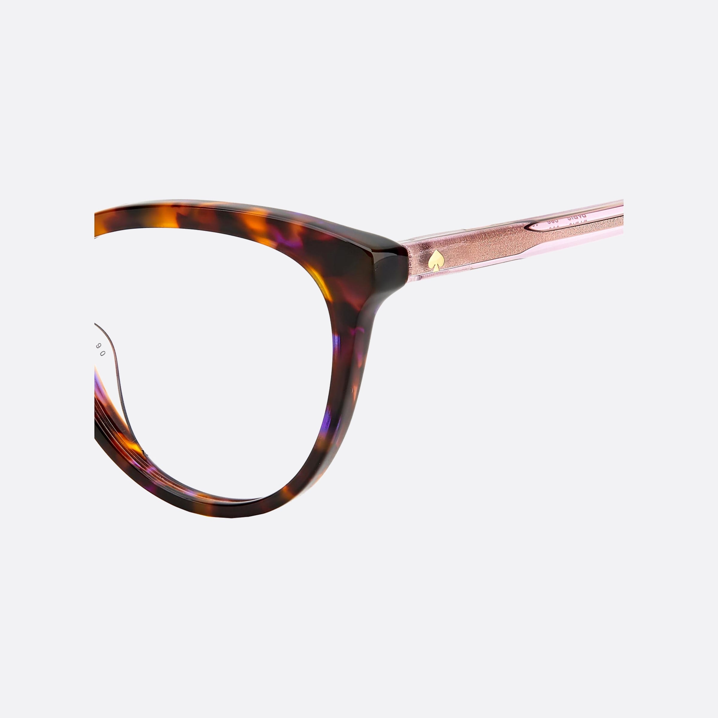 Kate 48mm Spade Paris Havana Cat Eye Children Eyeglasses - Lifestyle Shot