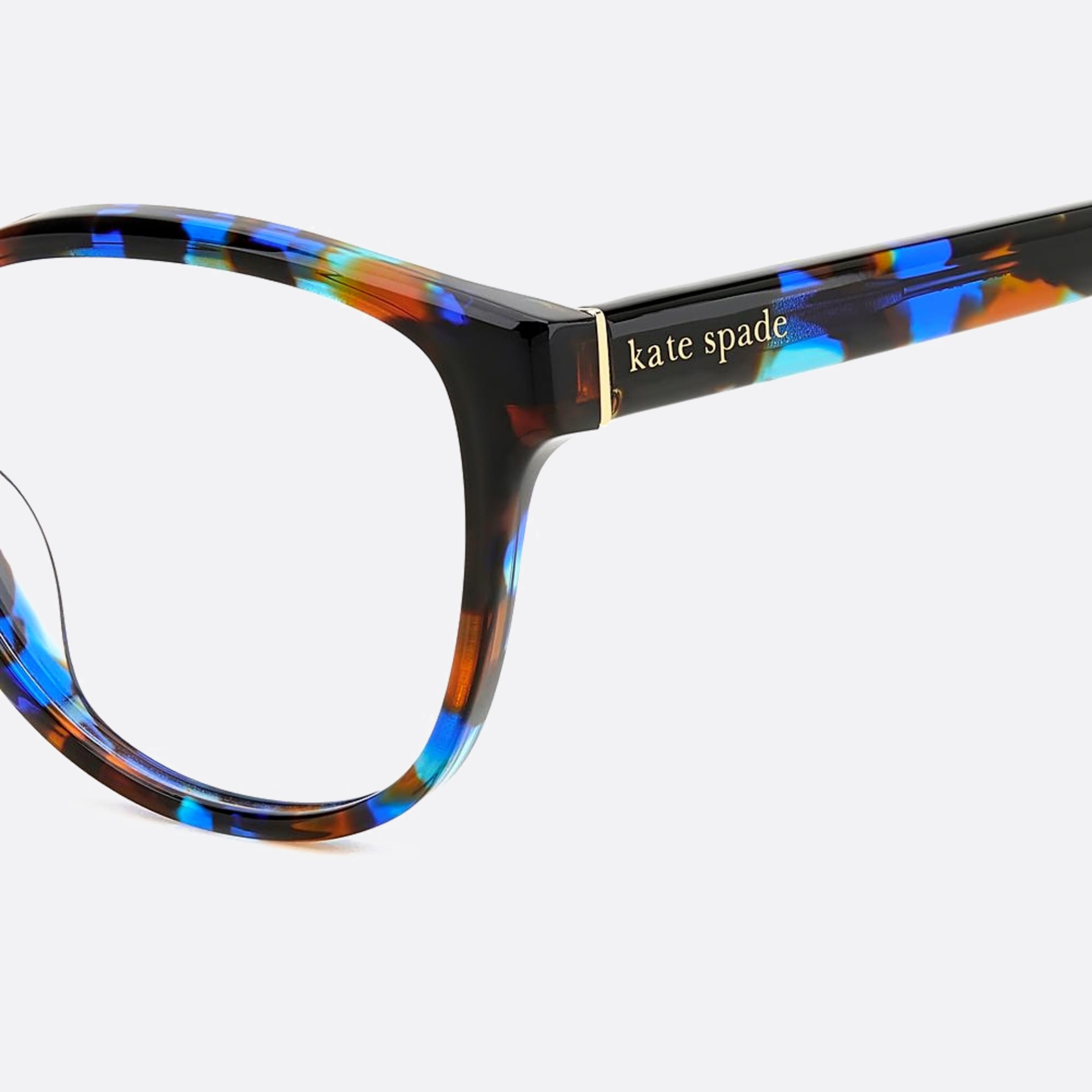Kate 50mm Spade Rosalind Edc Black Squared Women Eyeglasses - Detail View