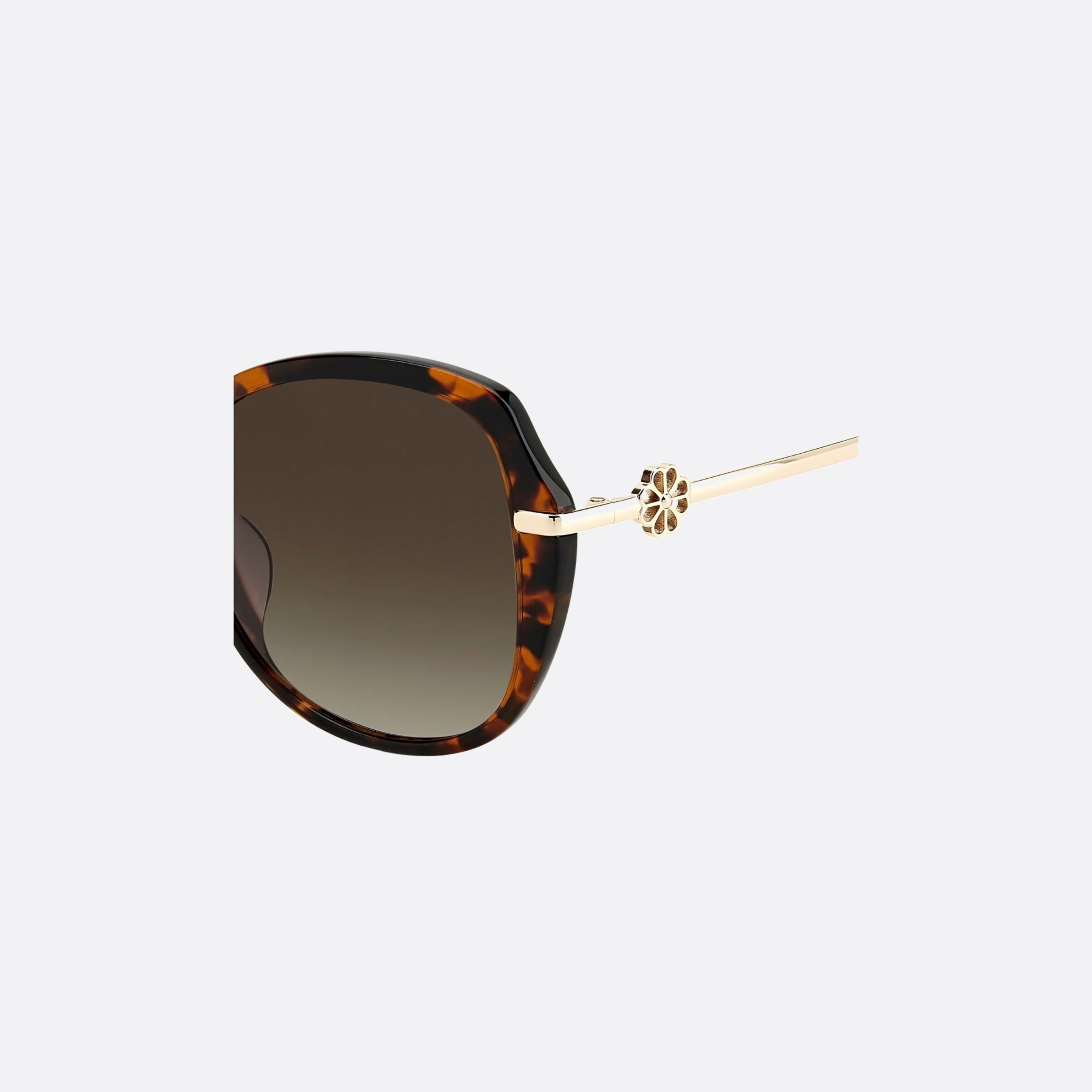 Kate 57mm Spade Taliyah Havana Squared Women Sunglasses - Lifestyle Shot