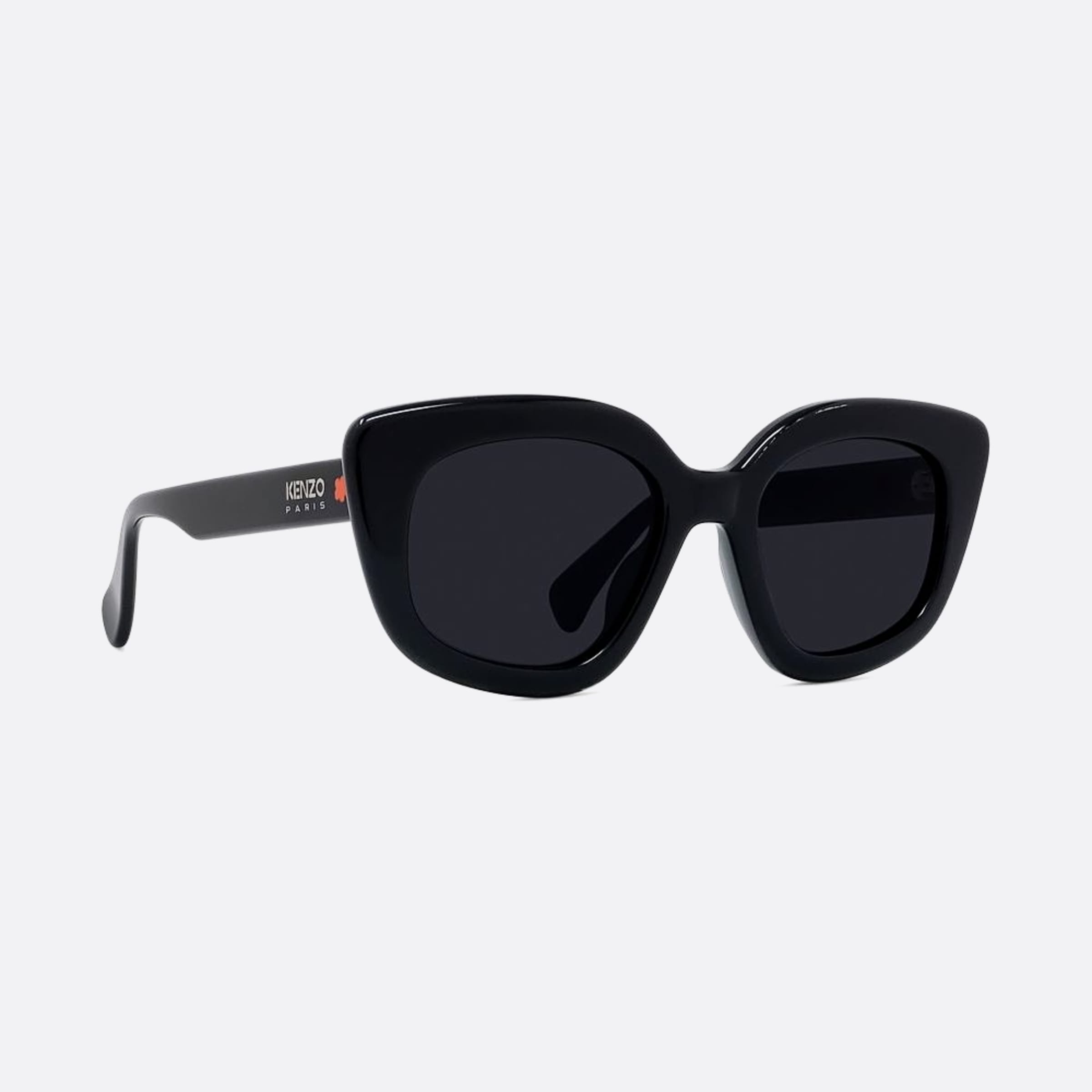 Kenzo 52mm 01a Black Butterfly Unisex Sunglasses - Additional Angle