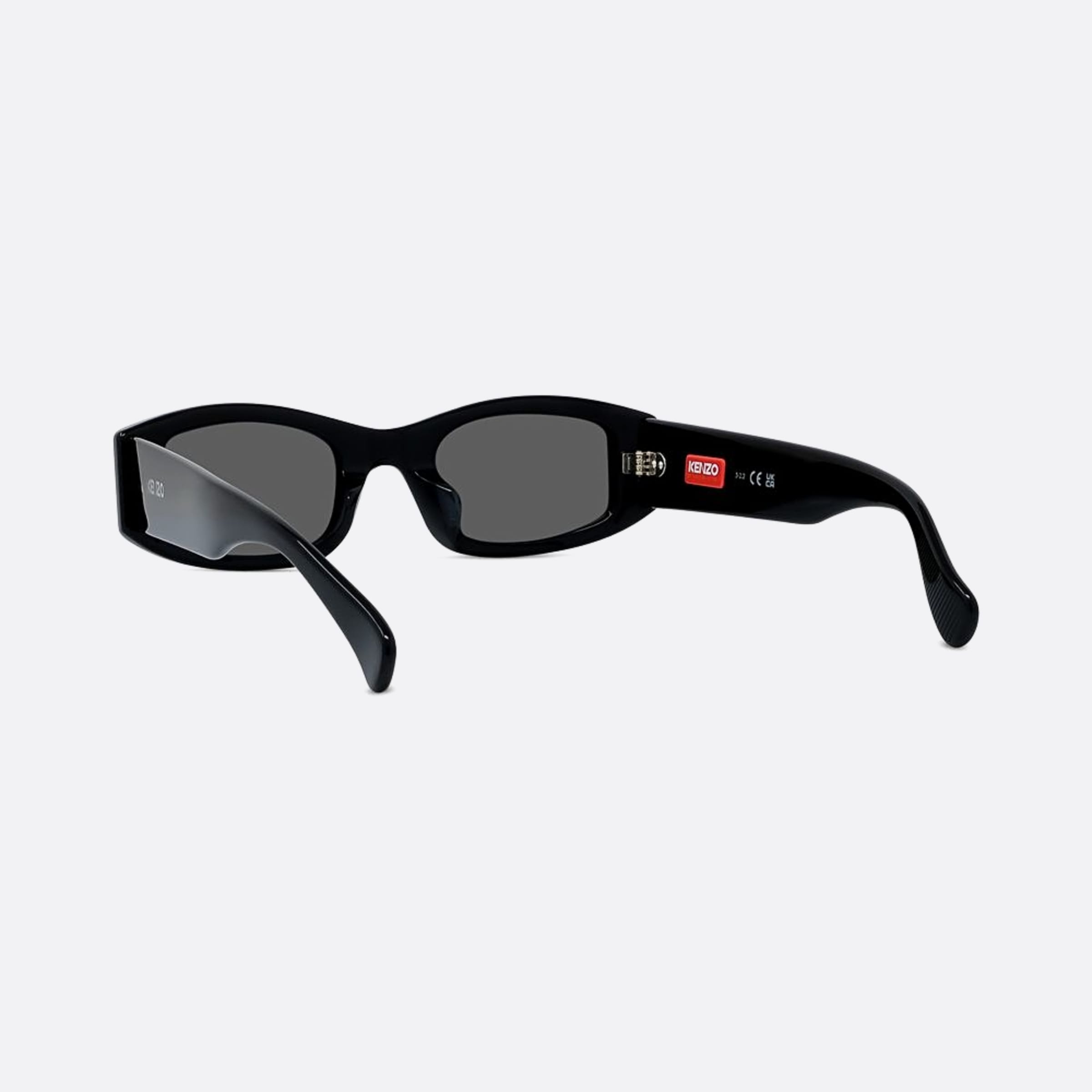 Kenzo 49mm Boke Flower 01a Black Rectangle Unisex Sunglasses - Lifestyle Shot