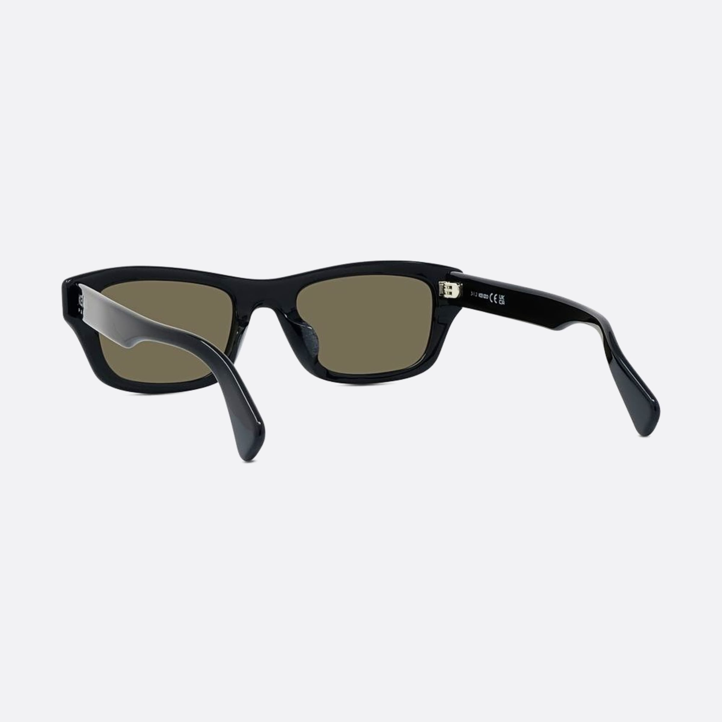 Kenzo 52mm Nigo1 01n Black Rectangle Unisex Sunglasses - Lifestyle Shot