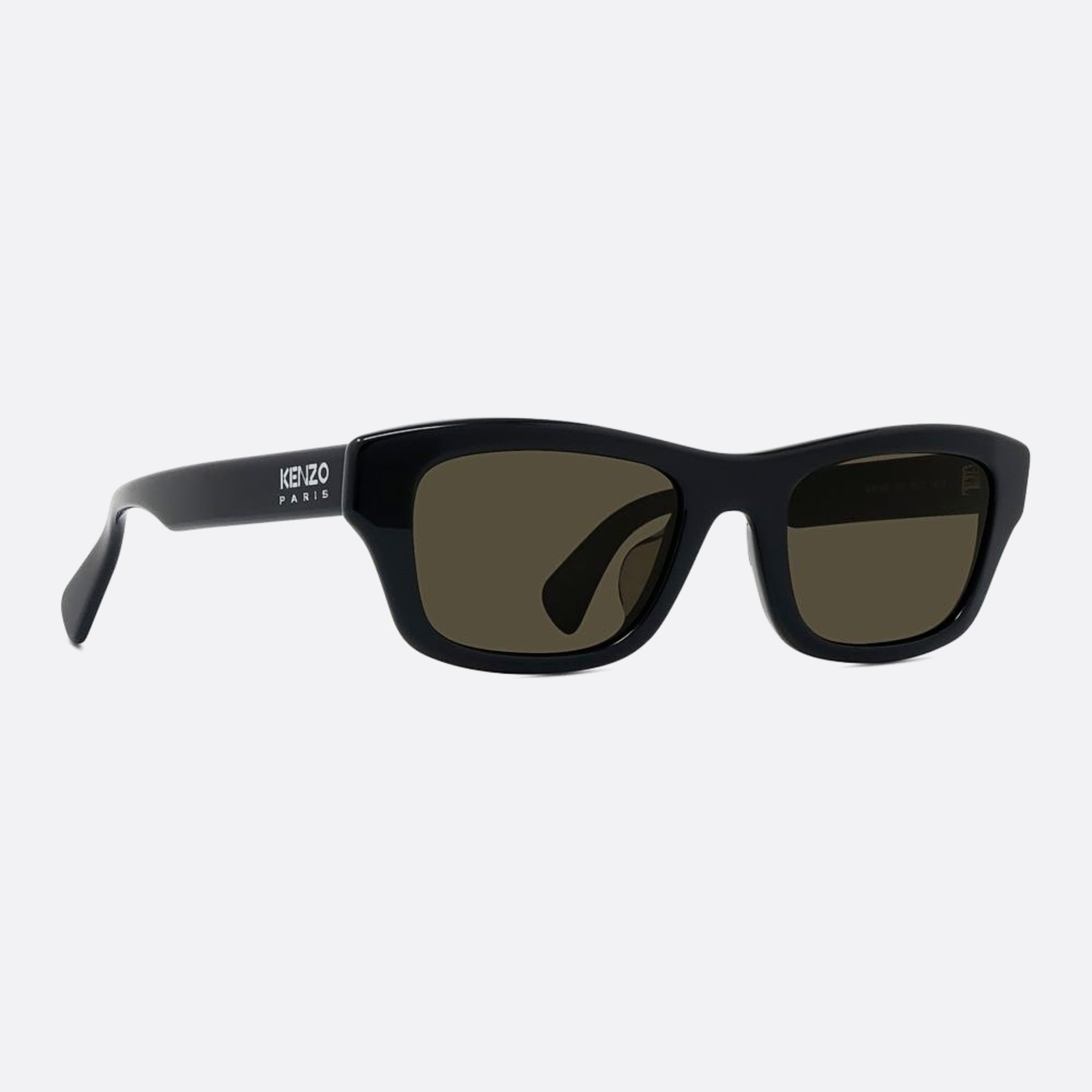 Kenzo 52mm Nigo1 01n Black Rectangle Unisex Sunglasses - Additional Angle