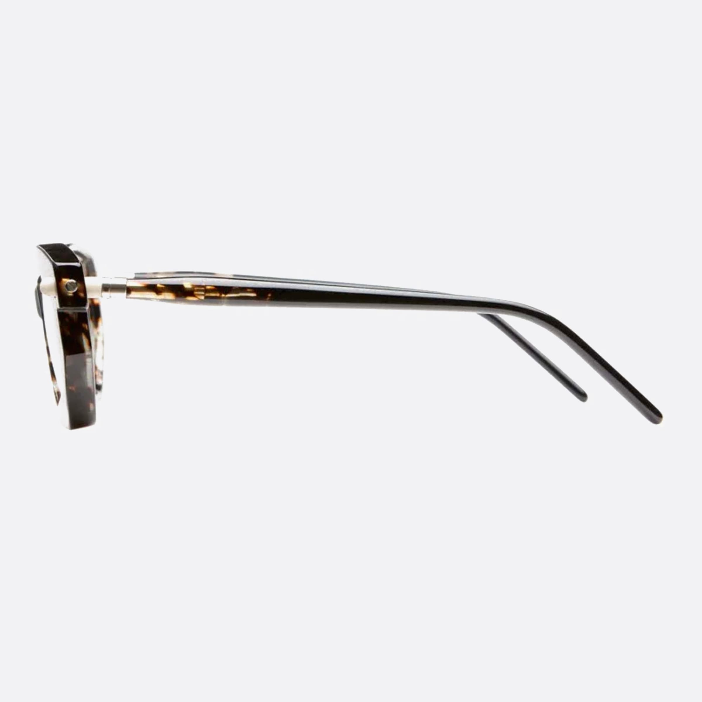 Kuboraum 51mm Maske P14 Gyh Havana Visor Unisex Eyeglasses - Detail View