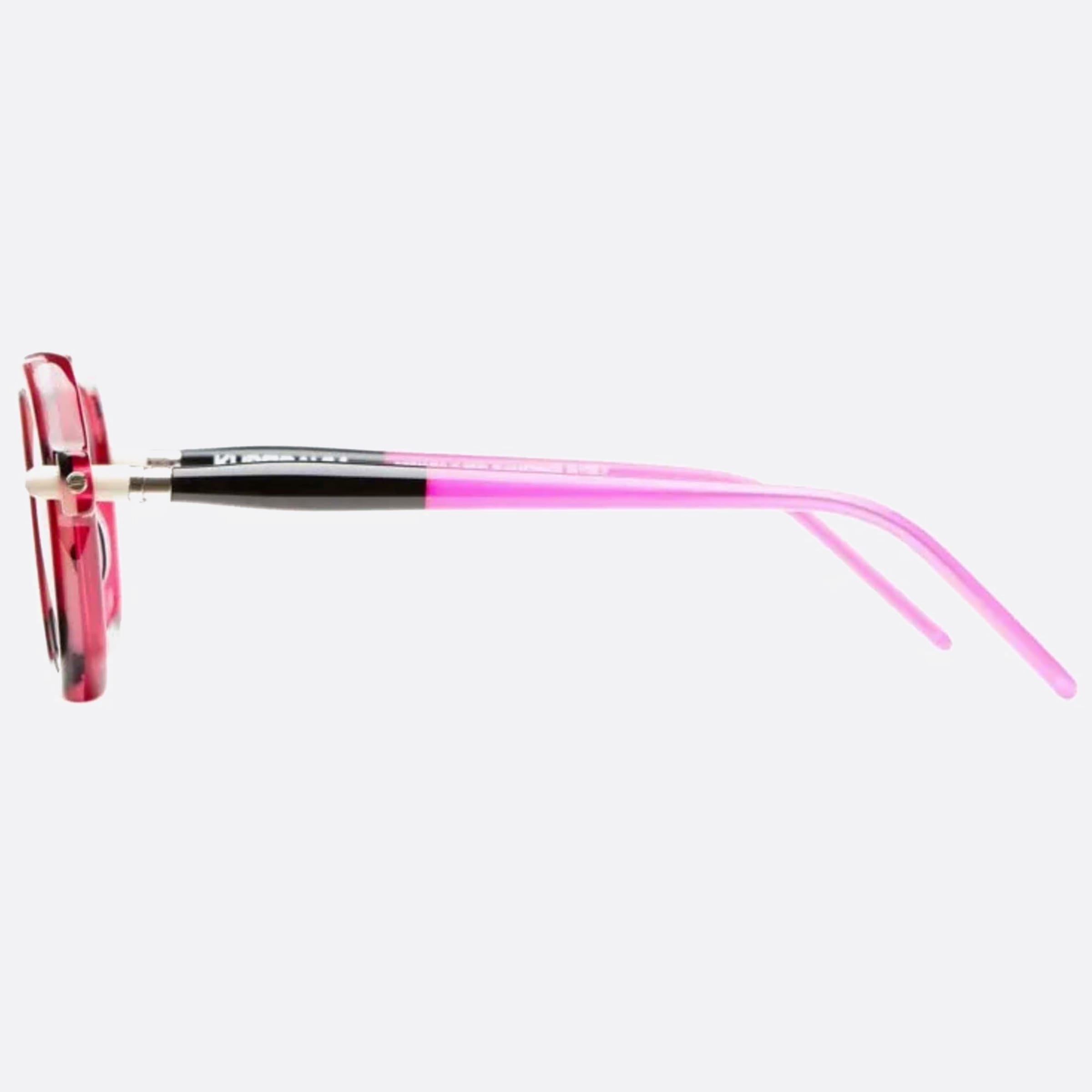 Kuboraum Maske Pink Visor Unisex Eyeglasses - Detail View