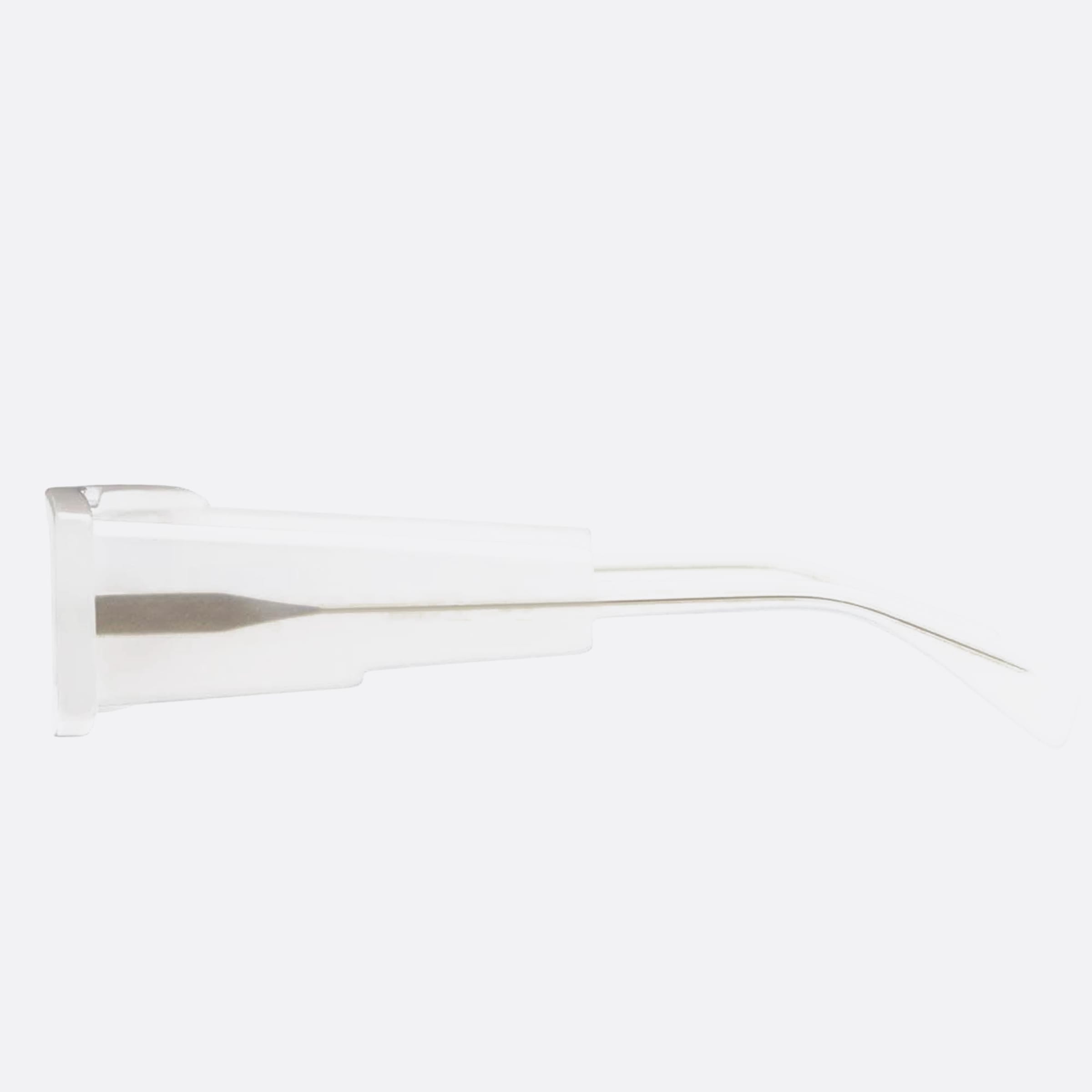 Kuboraum 48mm Maske Transparent Geometric Women Sunglasses - Detail View