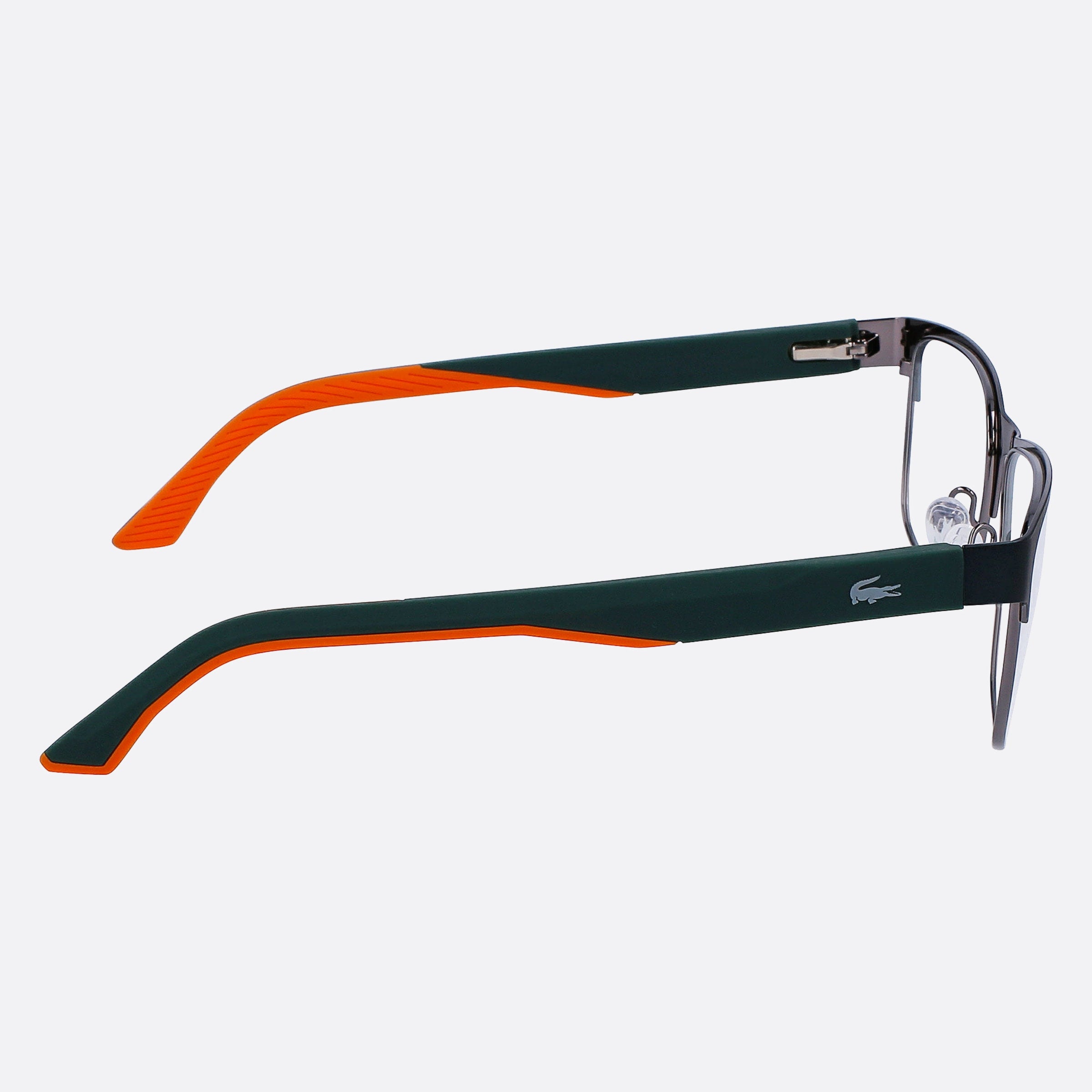 Lacoste 54mm L2291 Green Squared Men Eyeglasses - Additional Angle