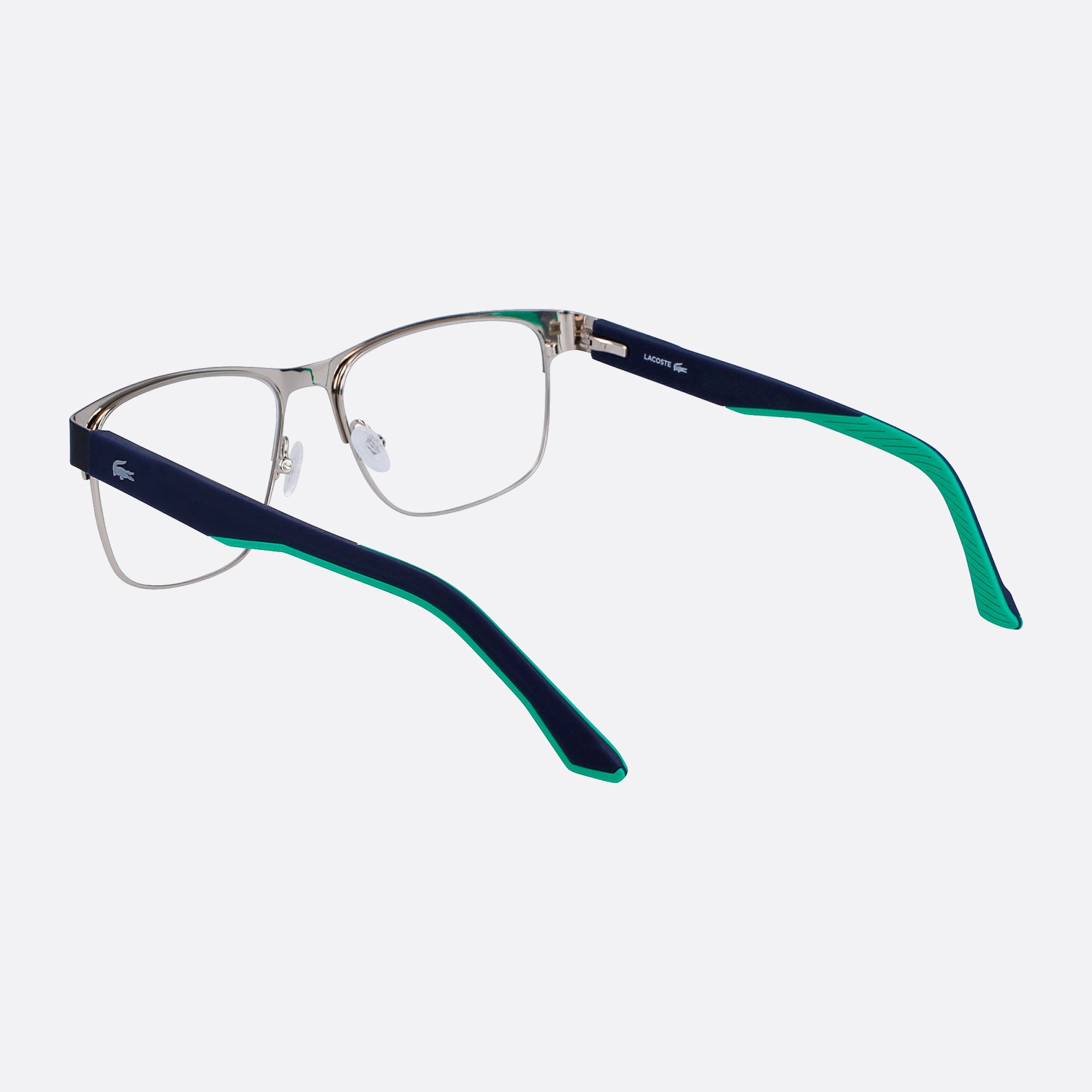Lacoste 54mm L2291 Blue Squared Men Eyeglasses - Lifestyle Shot