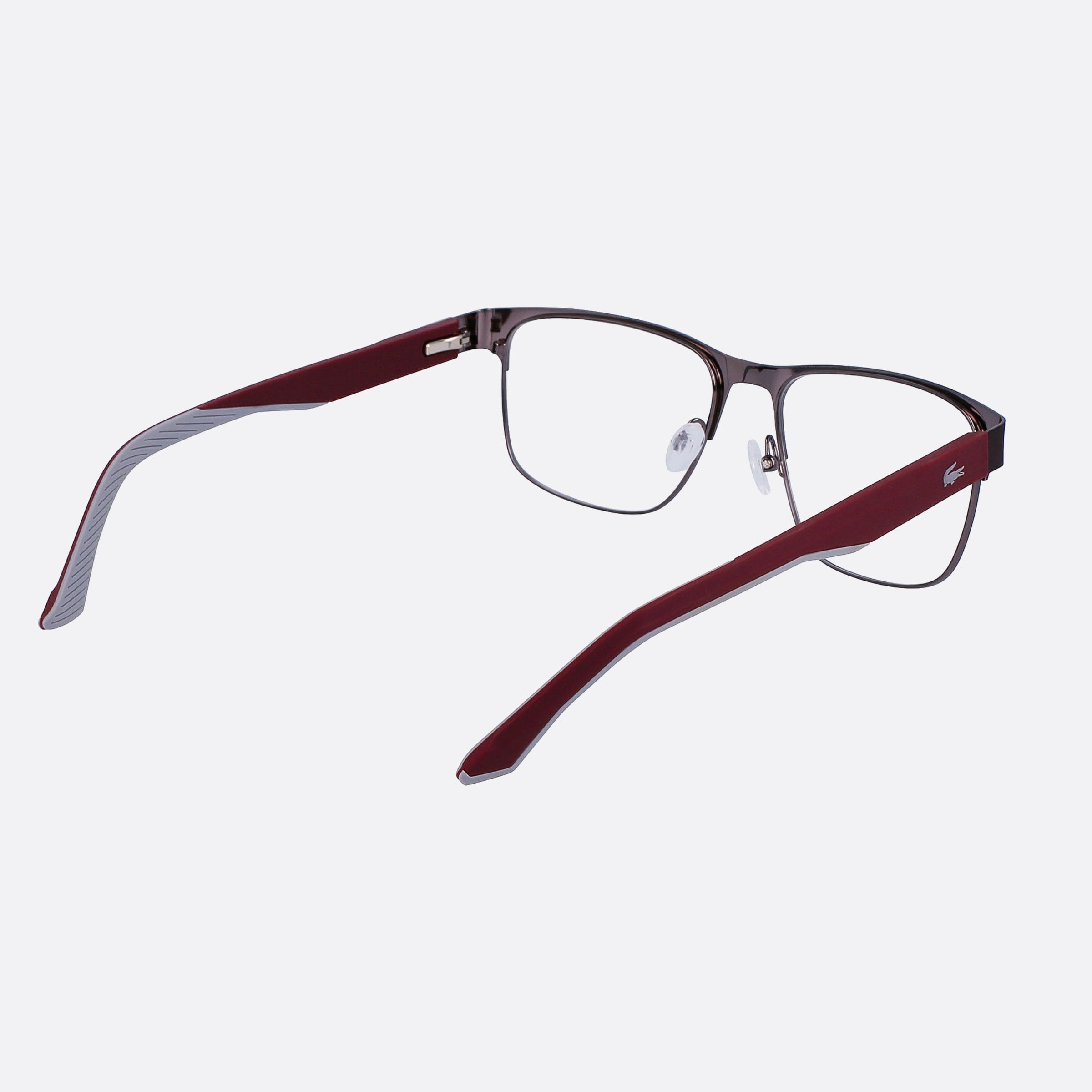 Lacoste 54mm L2291 Red Squared Men Eyeglasses - Additional Angle