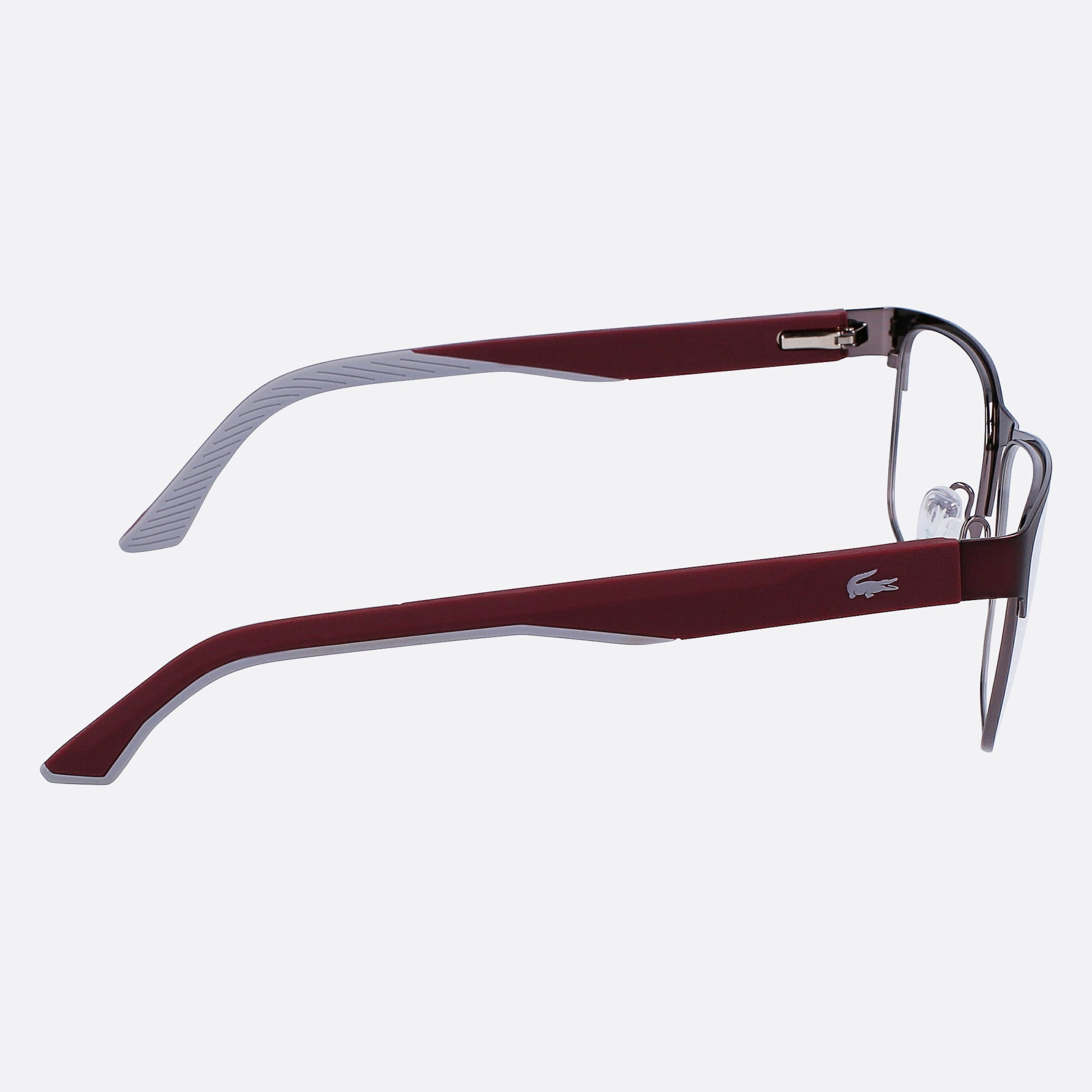 Lacoste 54mm L2291 Red Squared Men Eyeglasses - Additional Angle