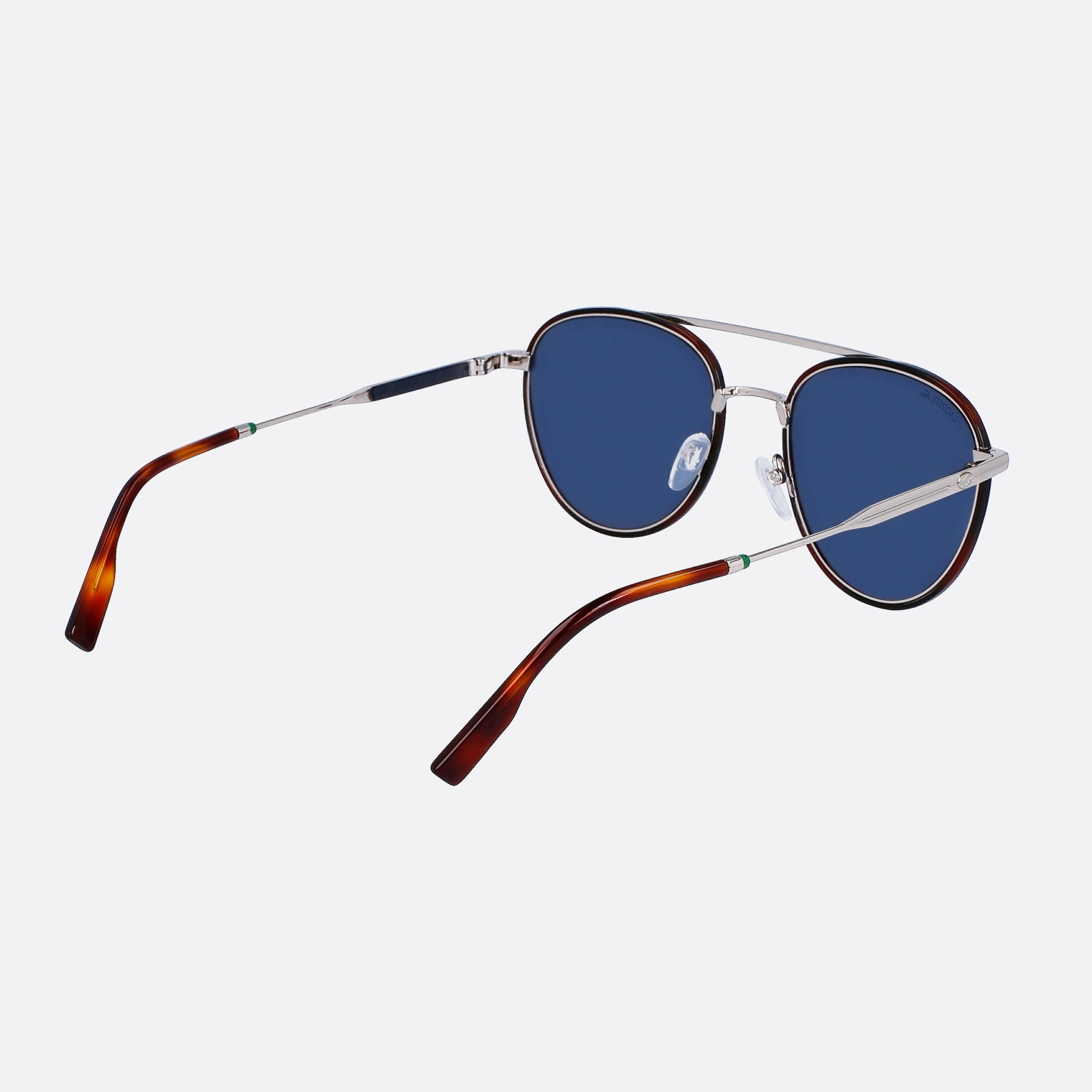 Lacoste 53mm L258s Havana Pilot Men Sunglasses - Additional Angle
