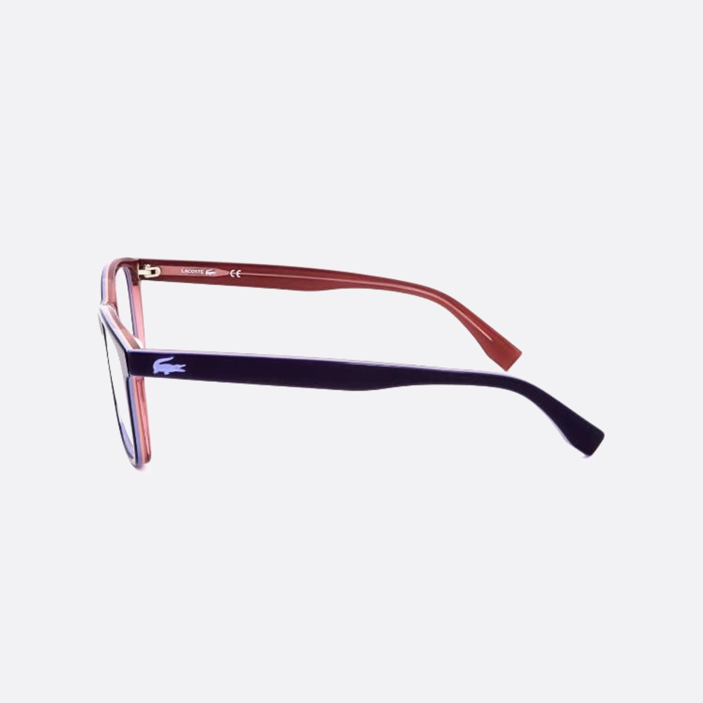 Lacoste 53mm L2776 Violet Geometric Women Eyeglasses - Detail View