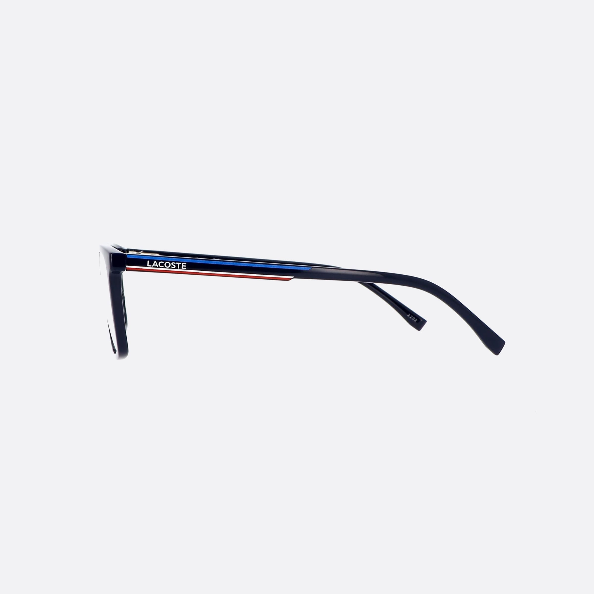 Lacoste 54mm L2859 Blue Oval Unisex Eyeglasses - Detail View