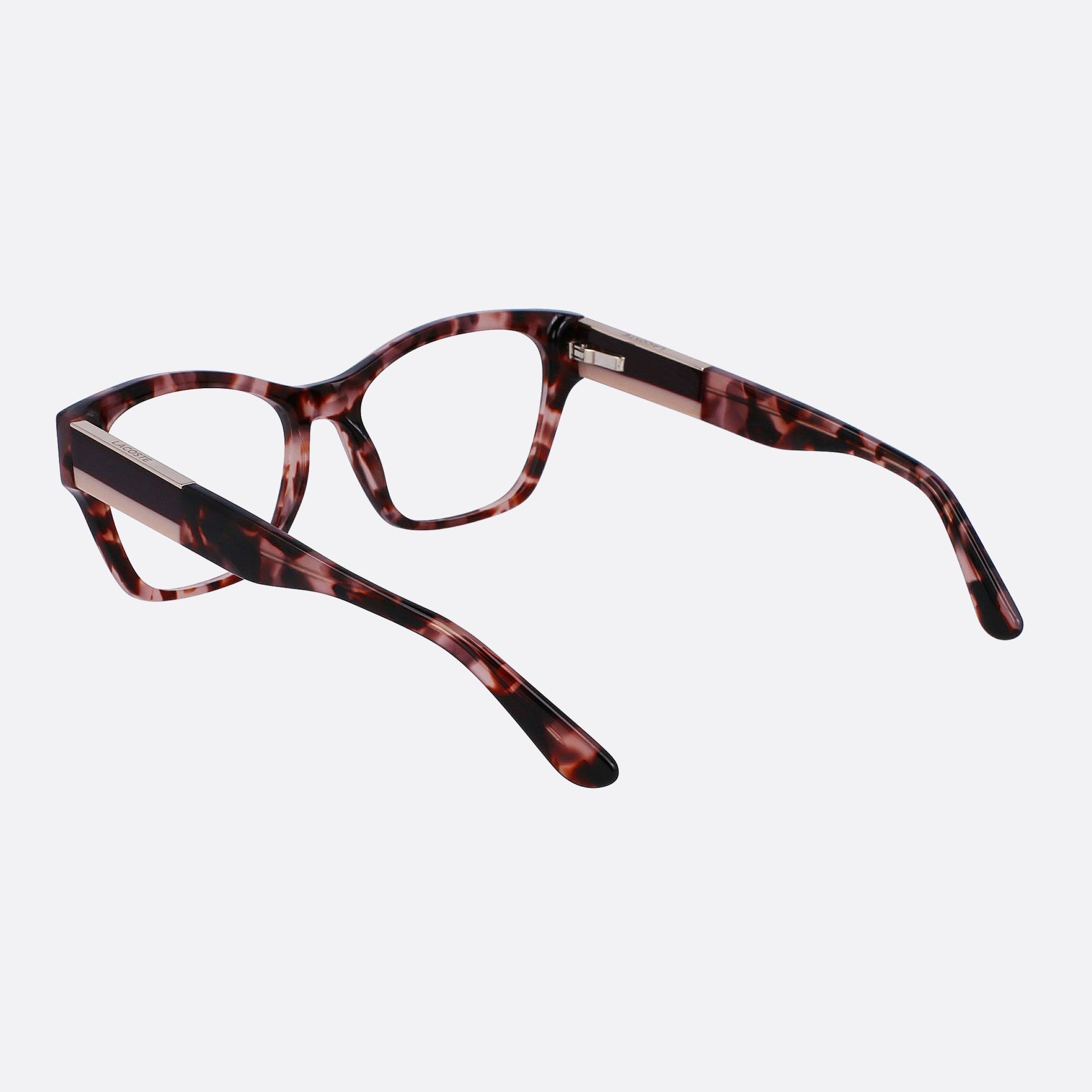 Lacoste 54mm L2919 Havana Squared Women Eyeglasses - Lifestyle Shot