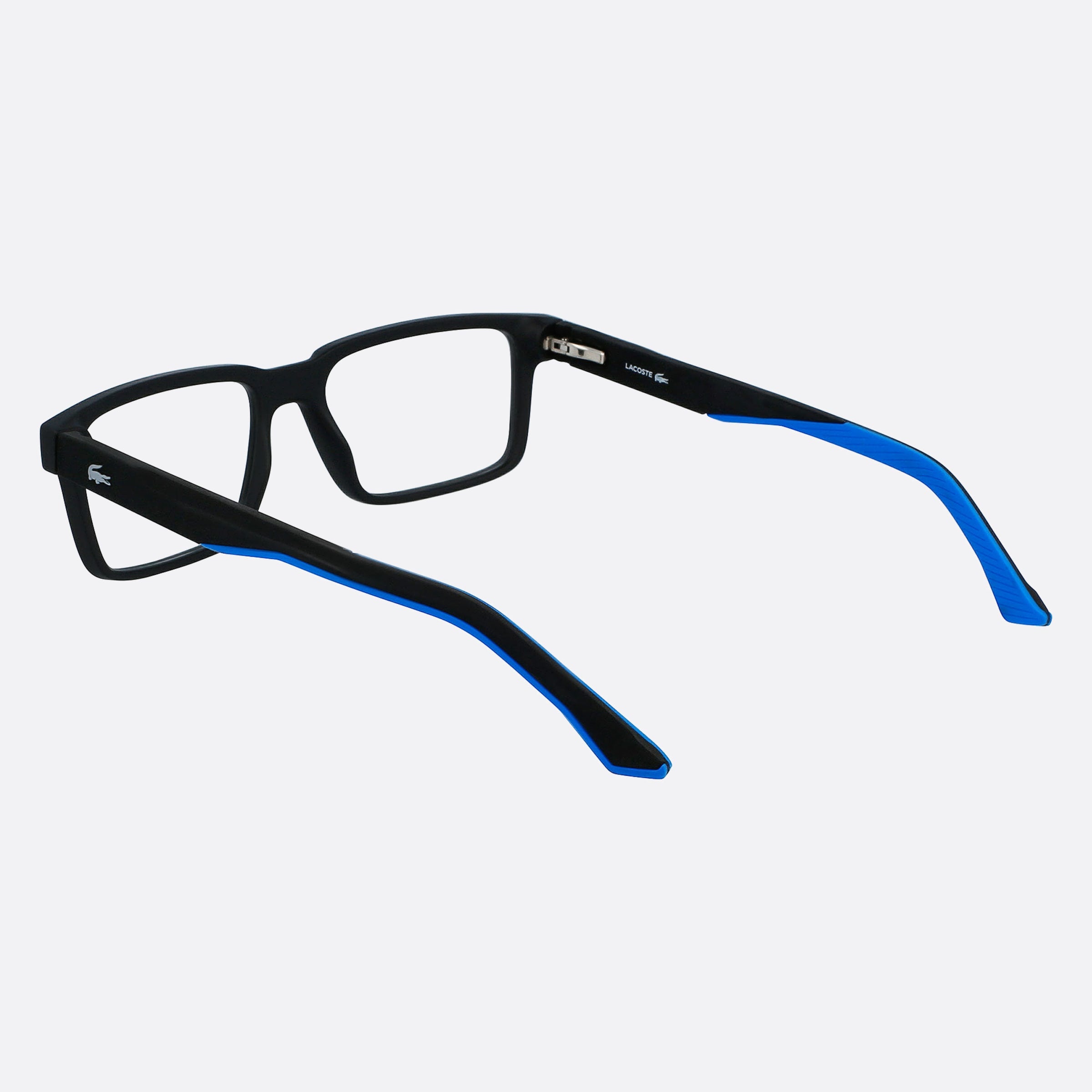 Lacoste 53mm L2922 Black Squared Men Eyeglasses - Lifestyle Shot