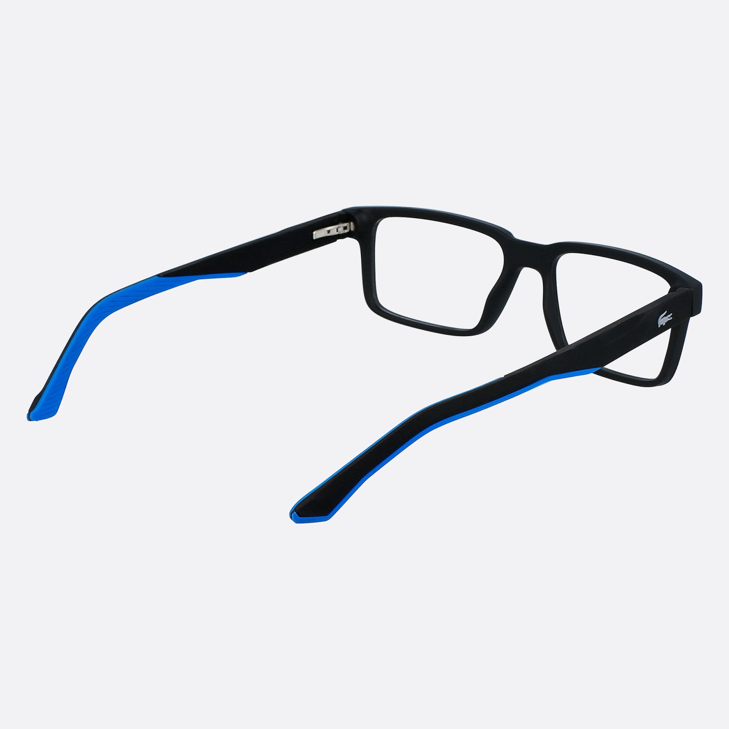Lacoste 53mm L2922 Black Squared Men Eyeglasses - Additional Angle