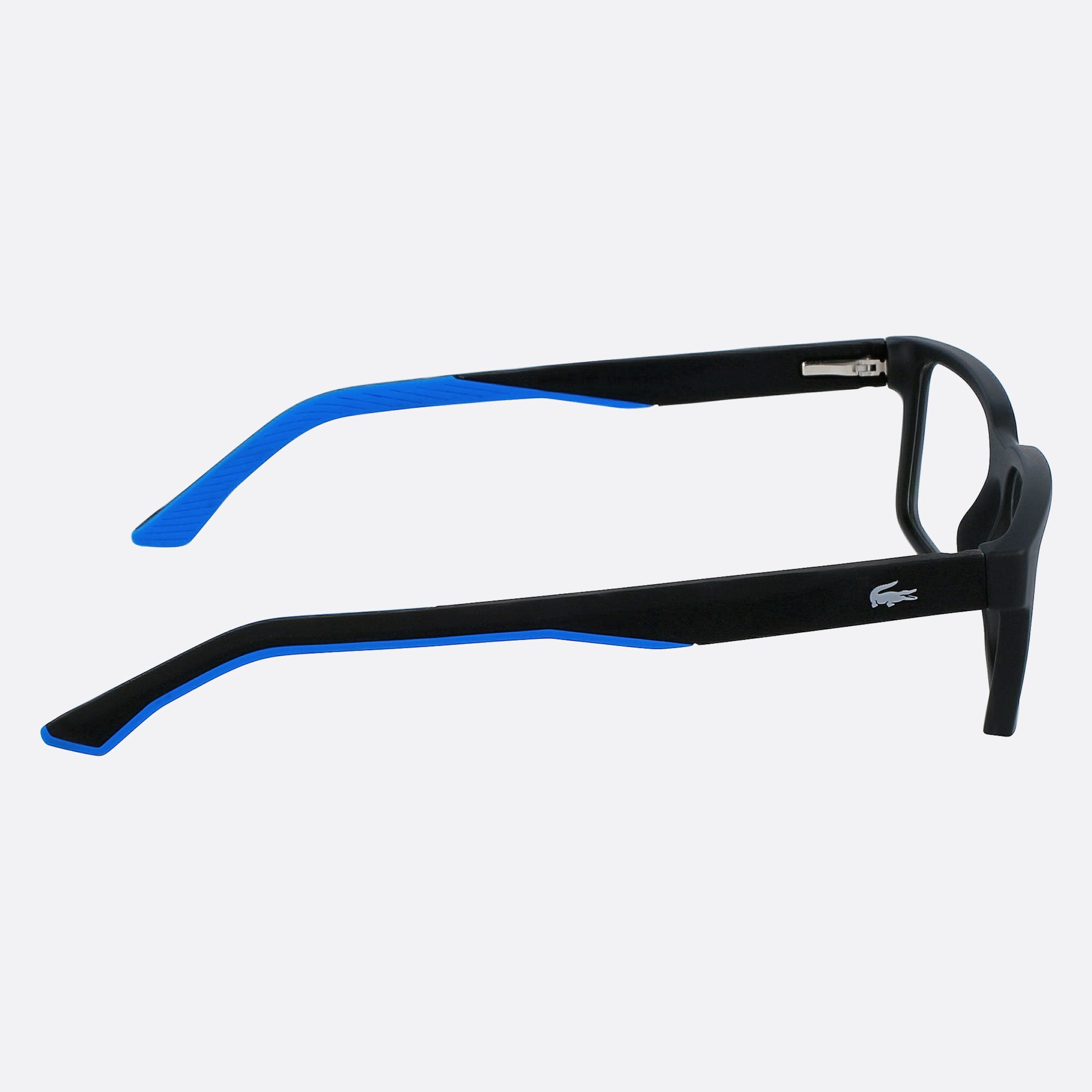 Lacoste 53mm L2922 Black Squared Men Eyeglasses - Additional Angle
