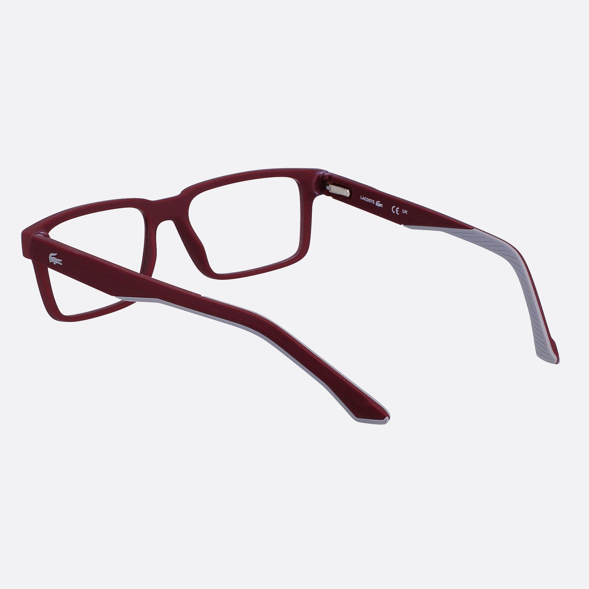 Lacoste 55mm L2922 Red Squared Men Eyeglasses - Lifestyle Shot