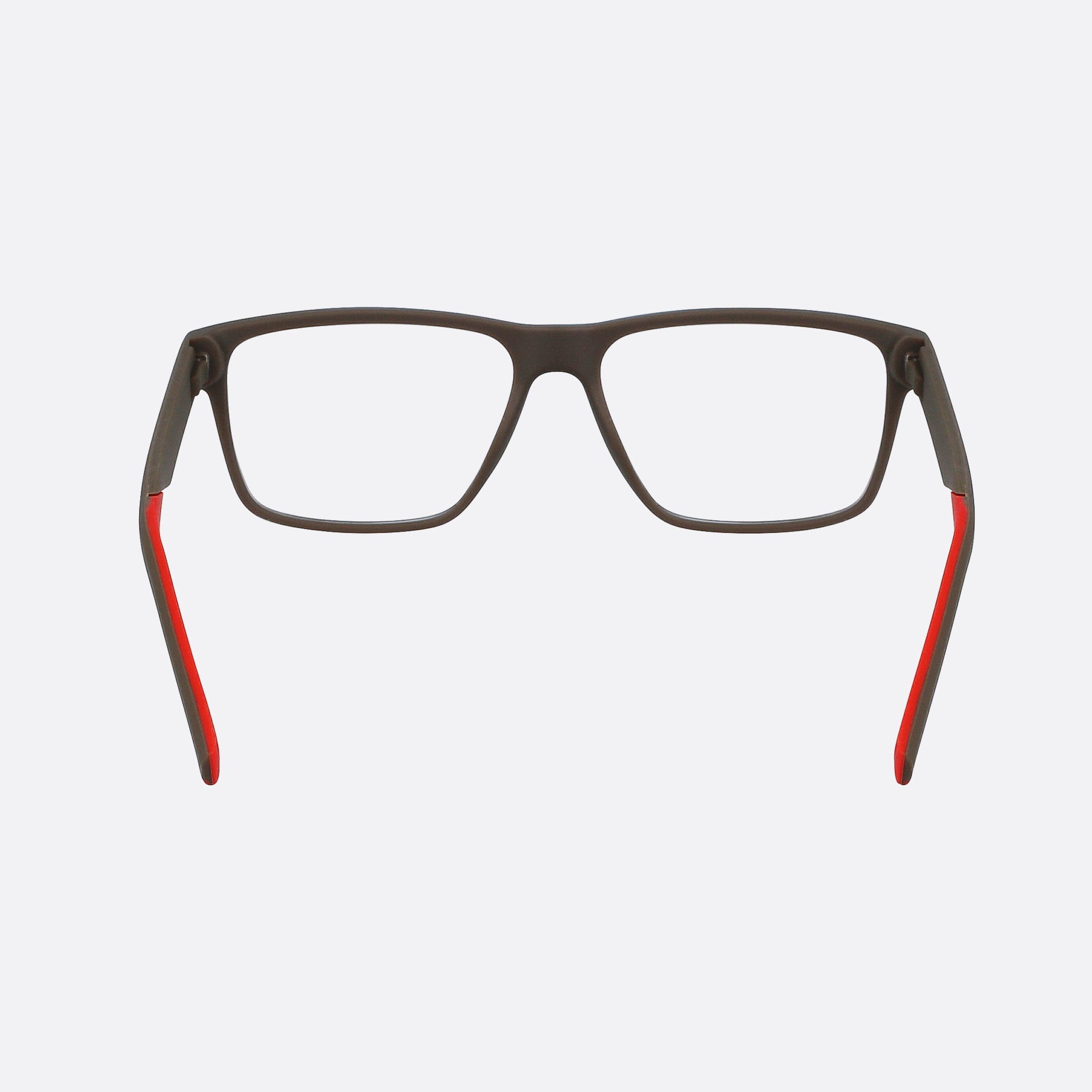 Lacoste 57mm L2923 Grey Squared Men Eyeglasses - Additional Angle
