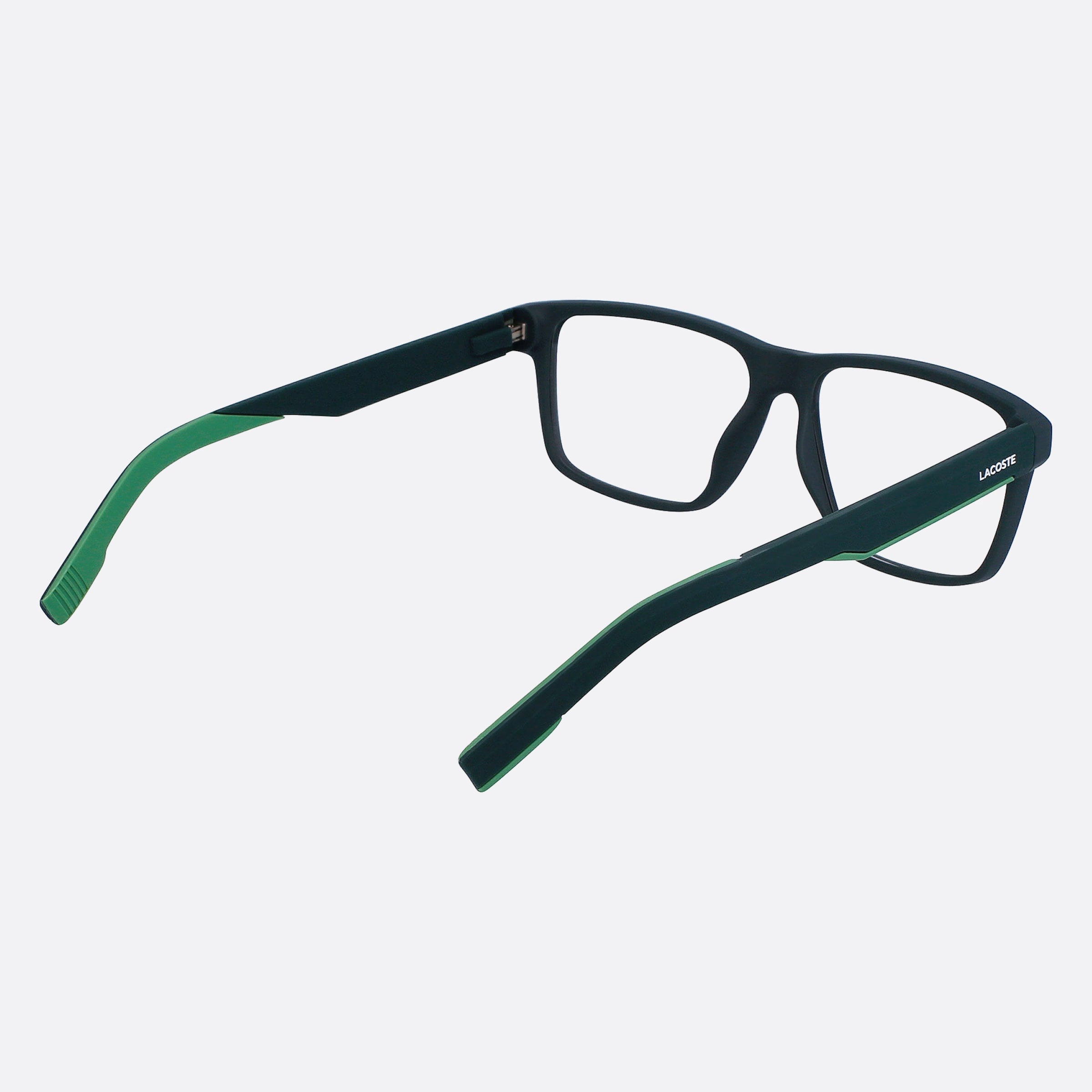Lacoste 57mm L2923 Green Squared Men Eyeglasses - Additional Angle