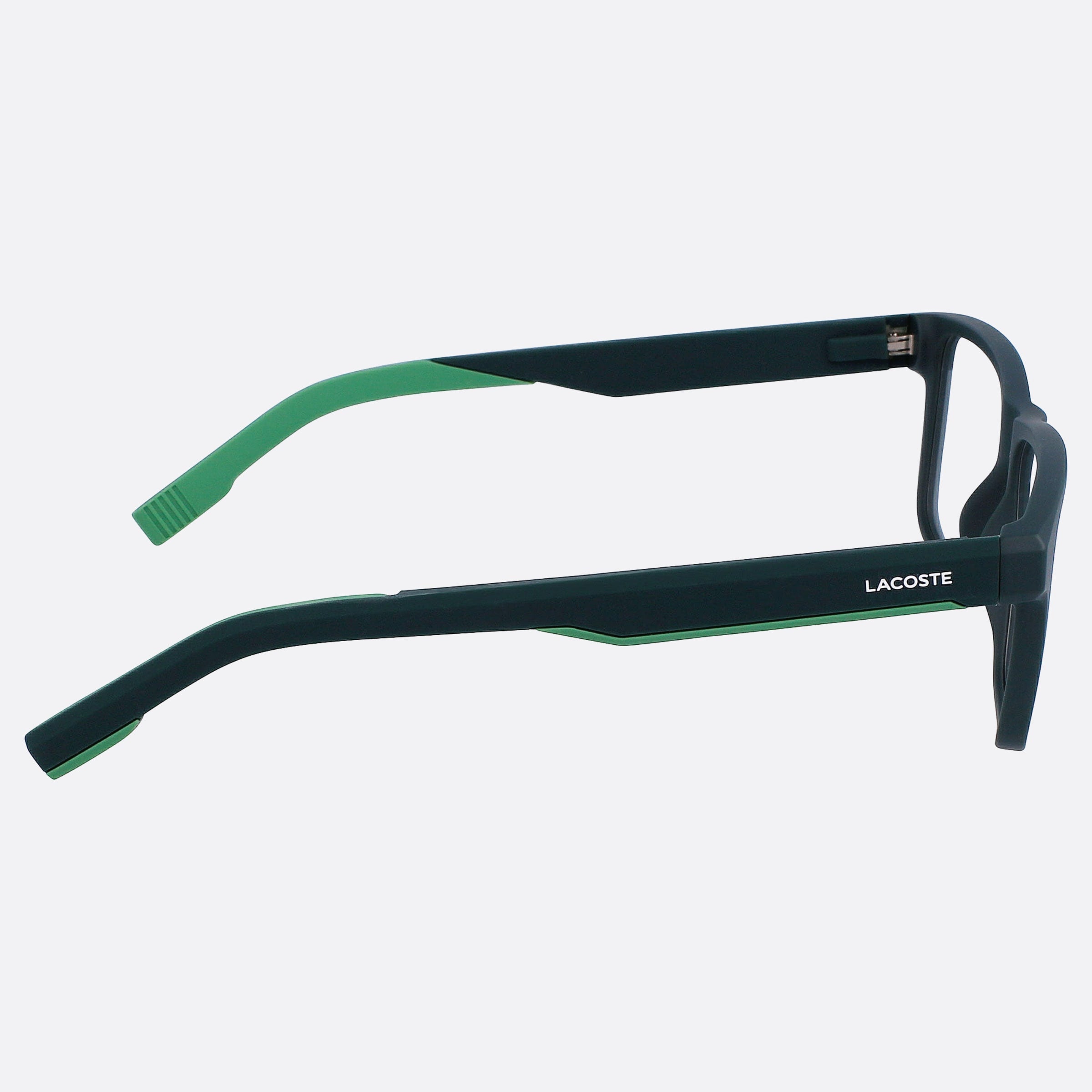 Lacoste 57mm L2923 Green Squared Men Eyeglasses - Additional Angle