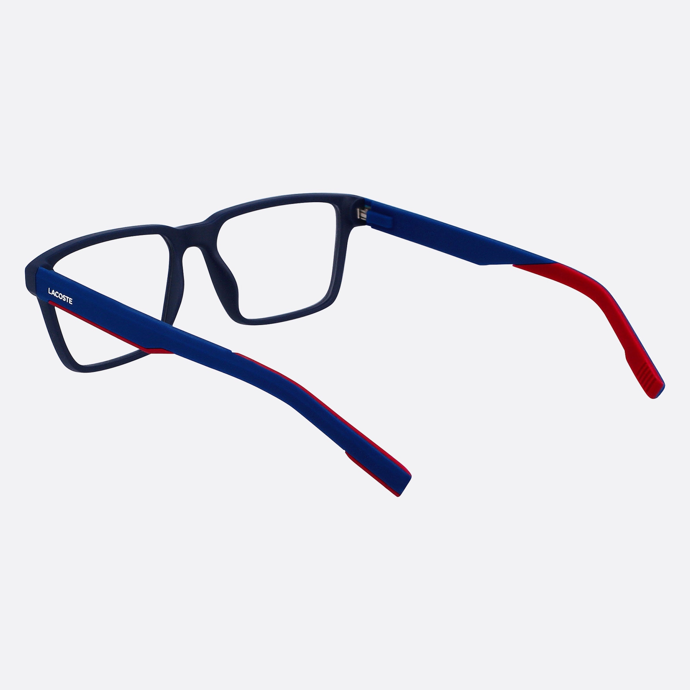 Lacoste 56mm L2924 Blue Squared Men Eyeglasses - Lifestyle Shot