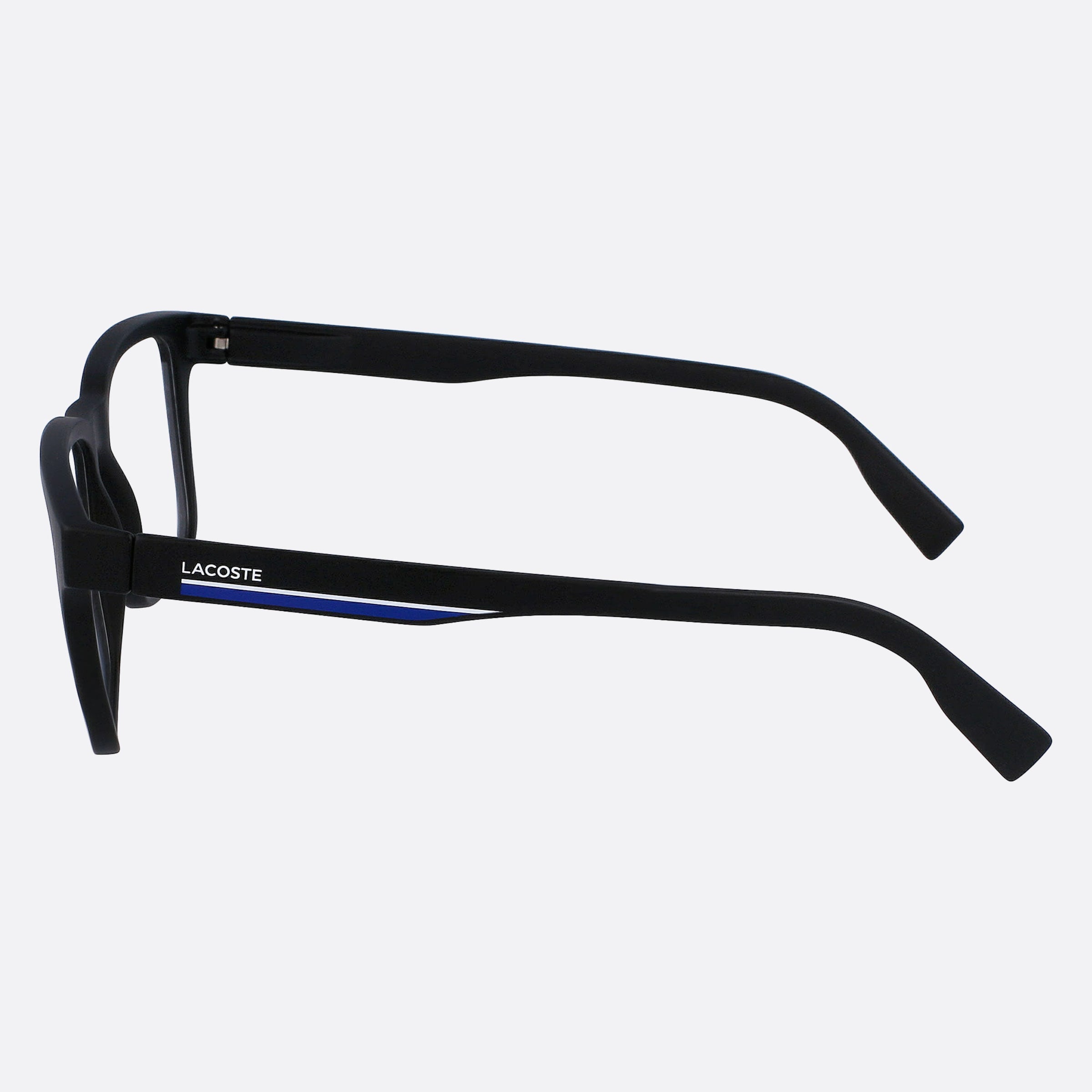 Lacoste 55mm L2926 Black Squared Men Eyeglasses - Detail View