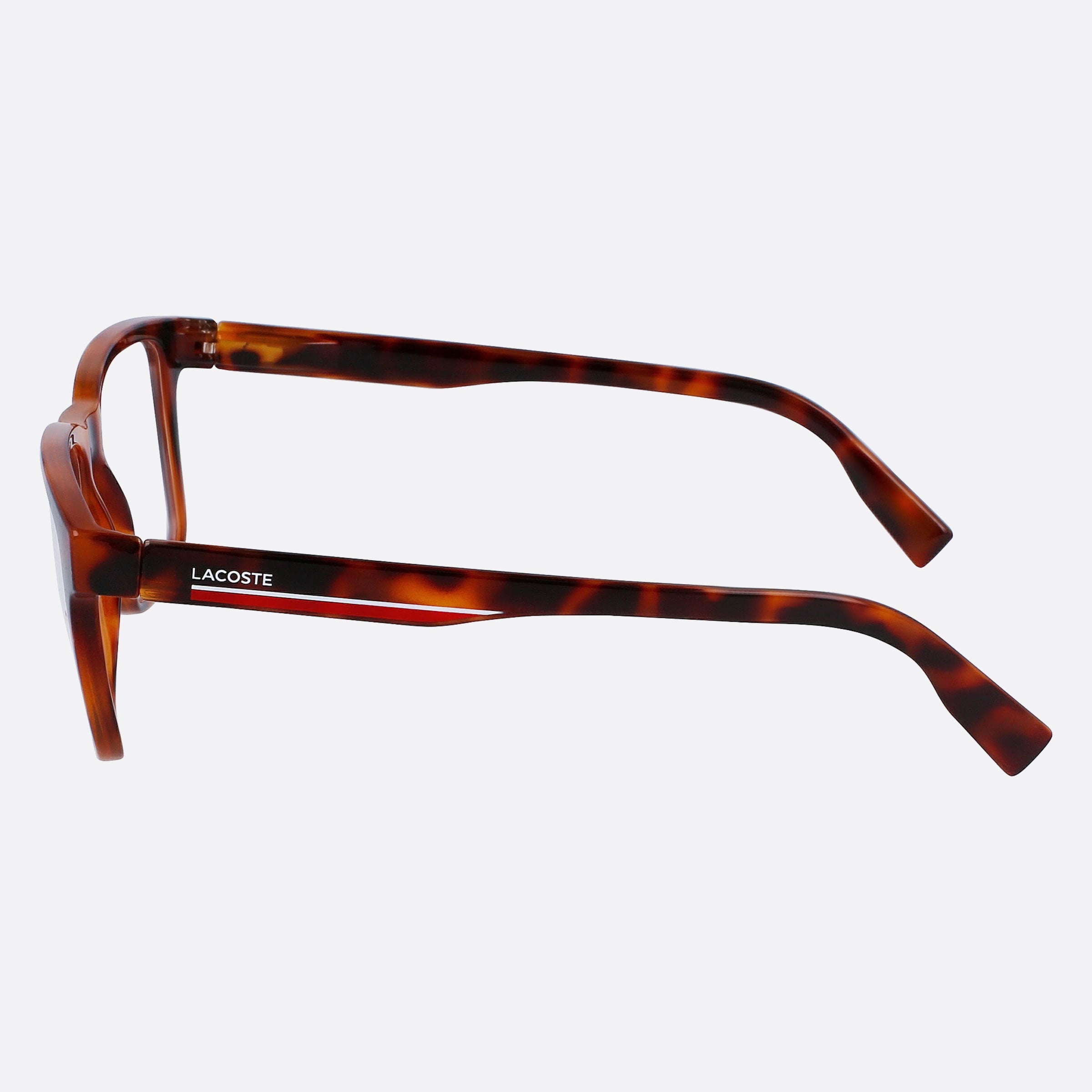 Lacoste 55mm L2926 Havana Squared Men Eyeglasses - Detail View