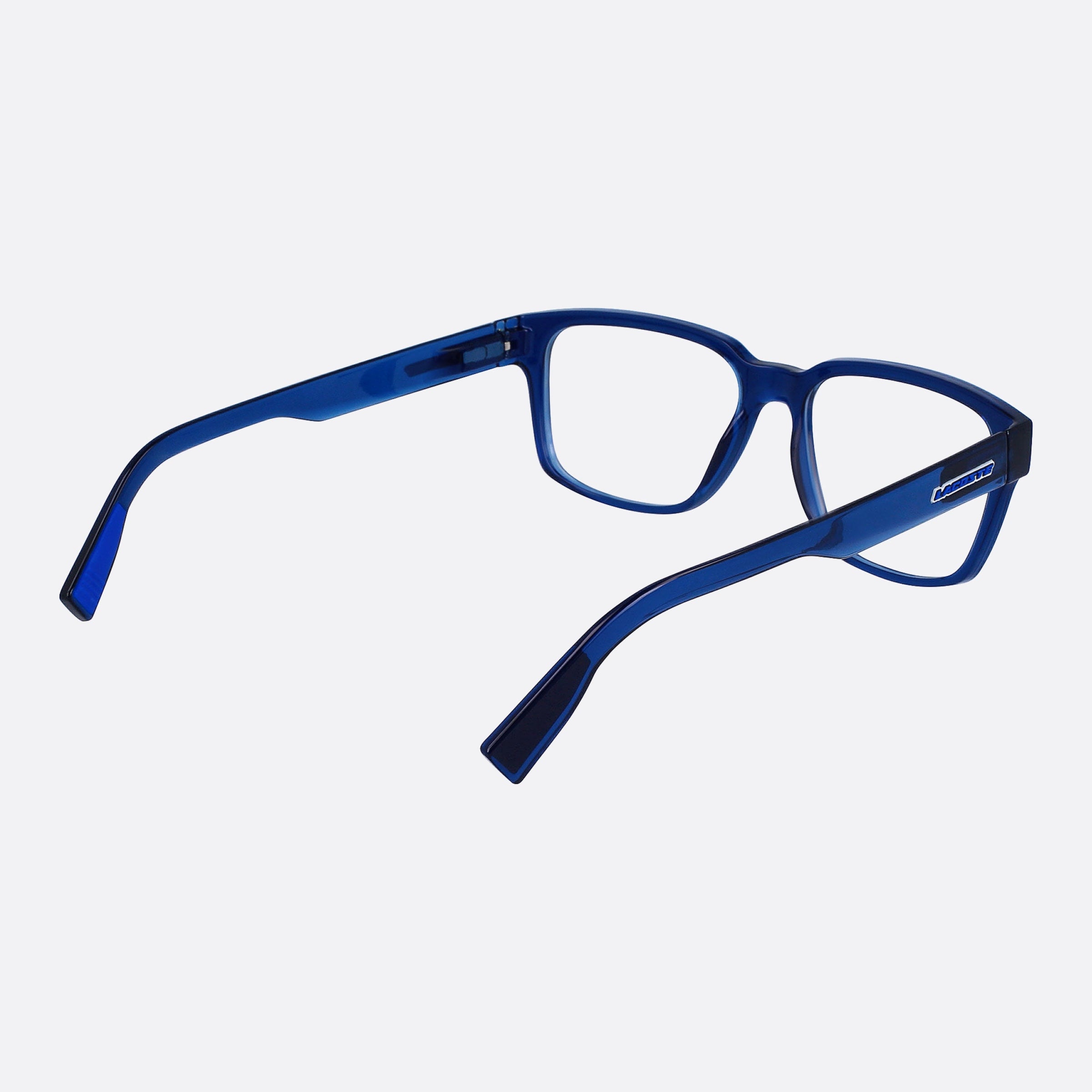 Lacoste 56mm L2927 Blue Squared Men Eyeglasses - Additional Angle