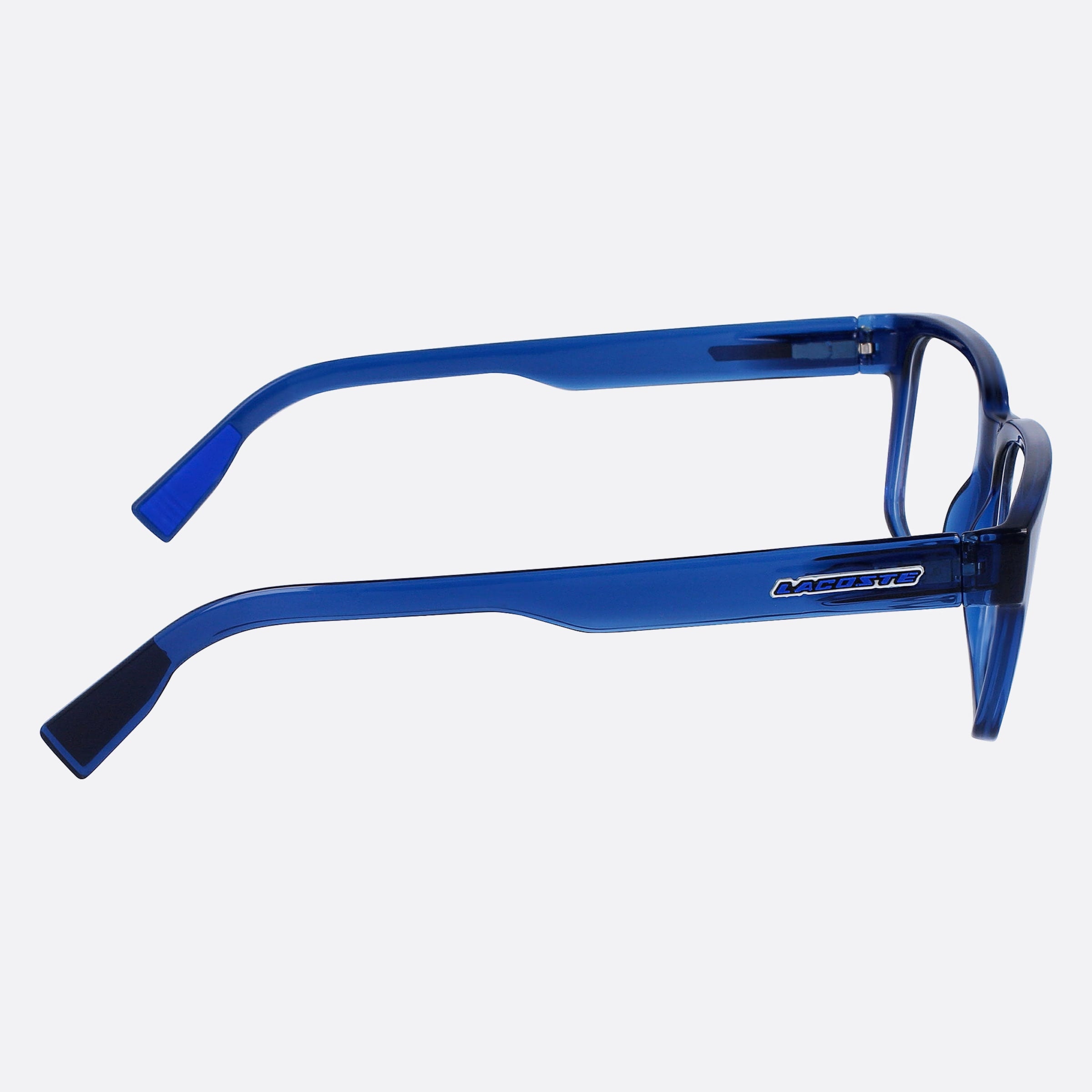 Lacoste 56mm L2927 Blue Squared Men Eyeglasses - Additional Angle