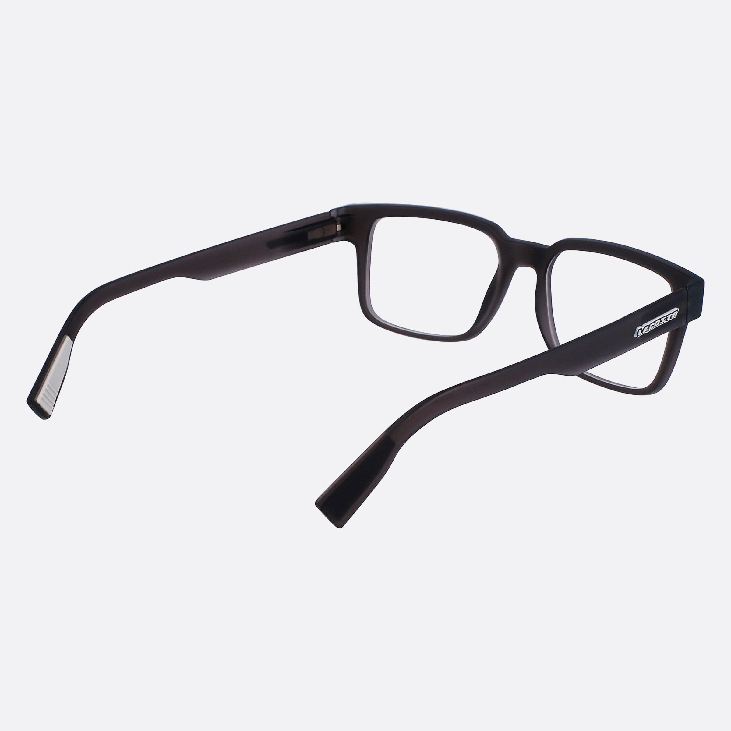 Lacoste 53mm L2928 Grey Squared Men Eyeglasses - Additional Angle
