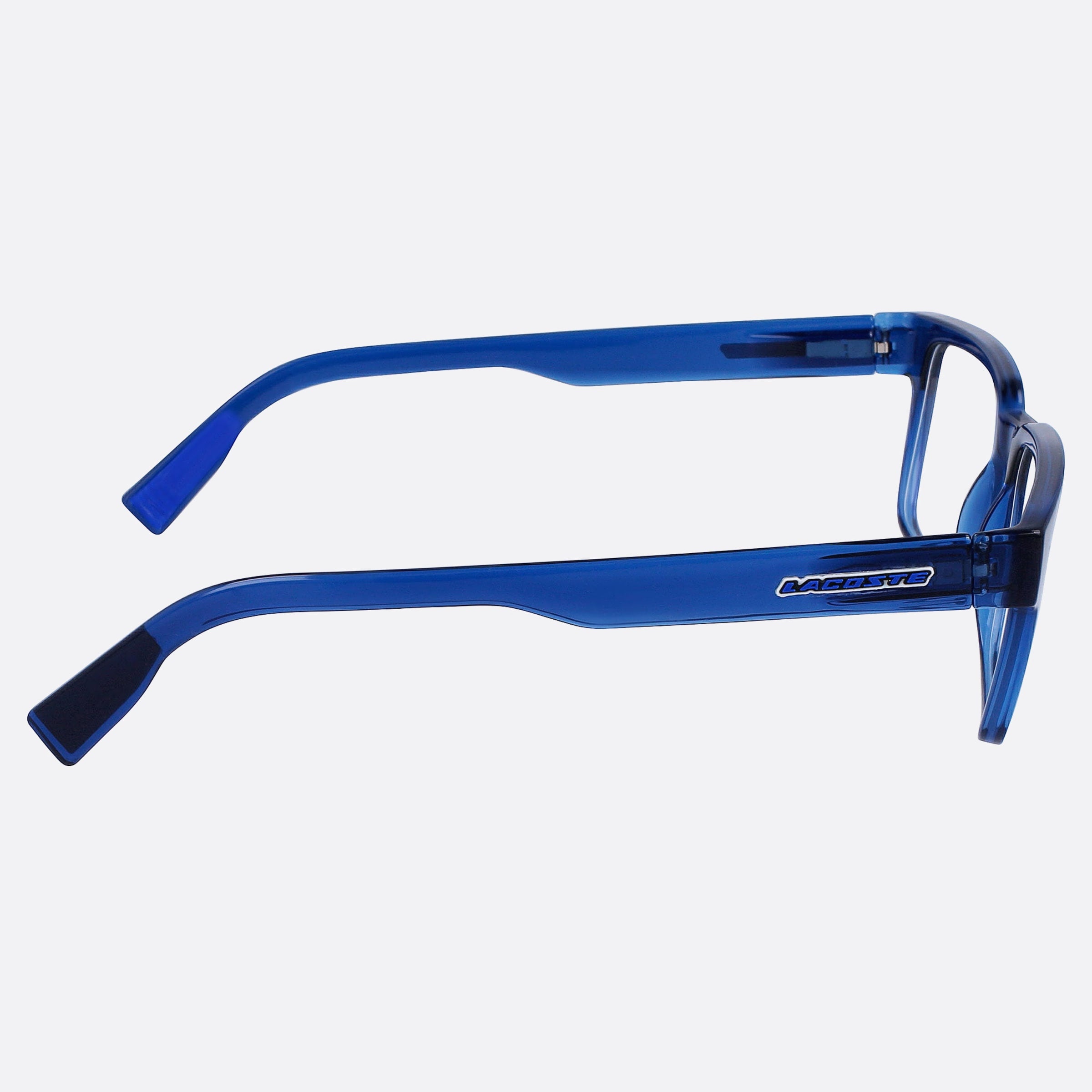 Lacoste 53mm L2928 Blue Squared Men Eyeglasses - Additional Angle