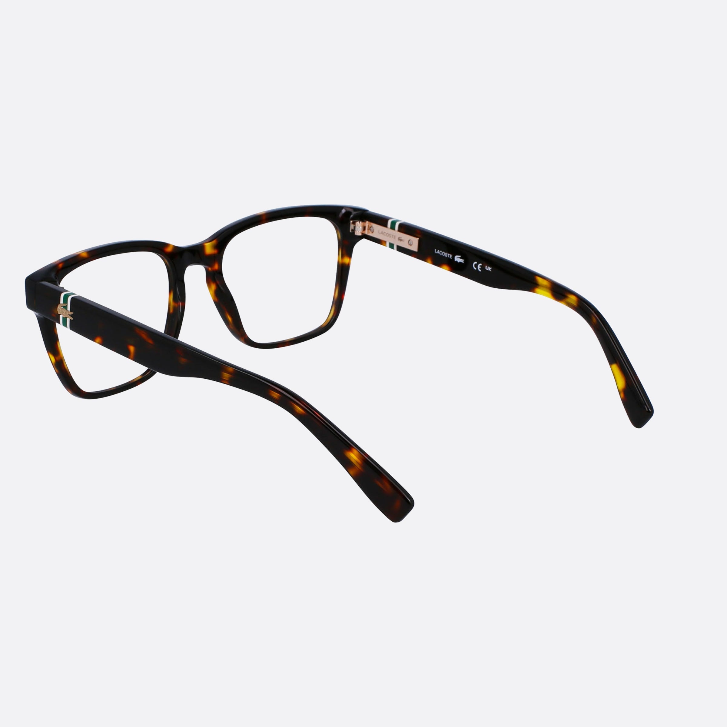 Lacoste 53mm L2932 Havana Squared Men Eyeglasses - Lifestyle Shot