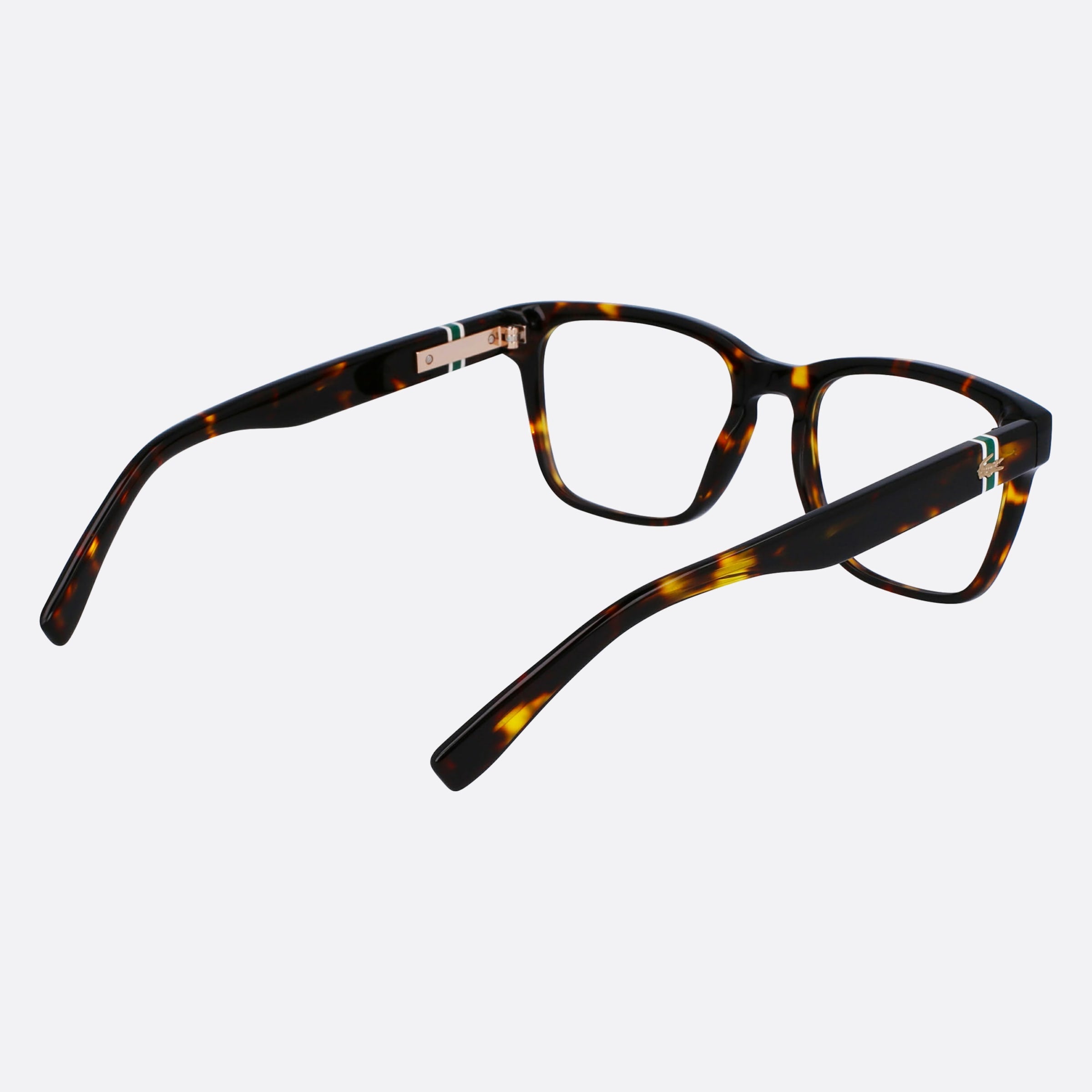 Lacoste 53mm L2932 Havana Squared Men Eyeglasses - Additional Angle