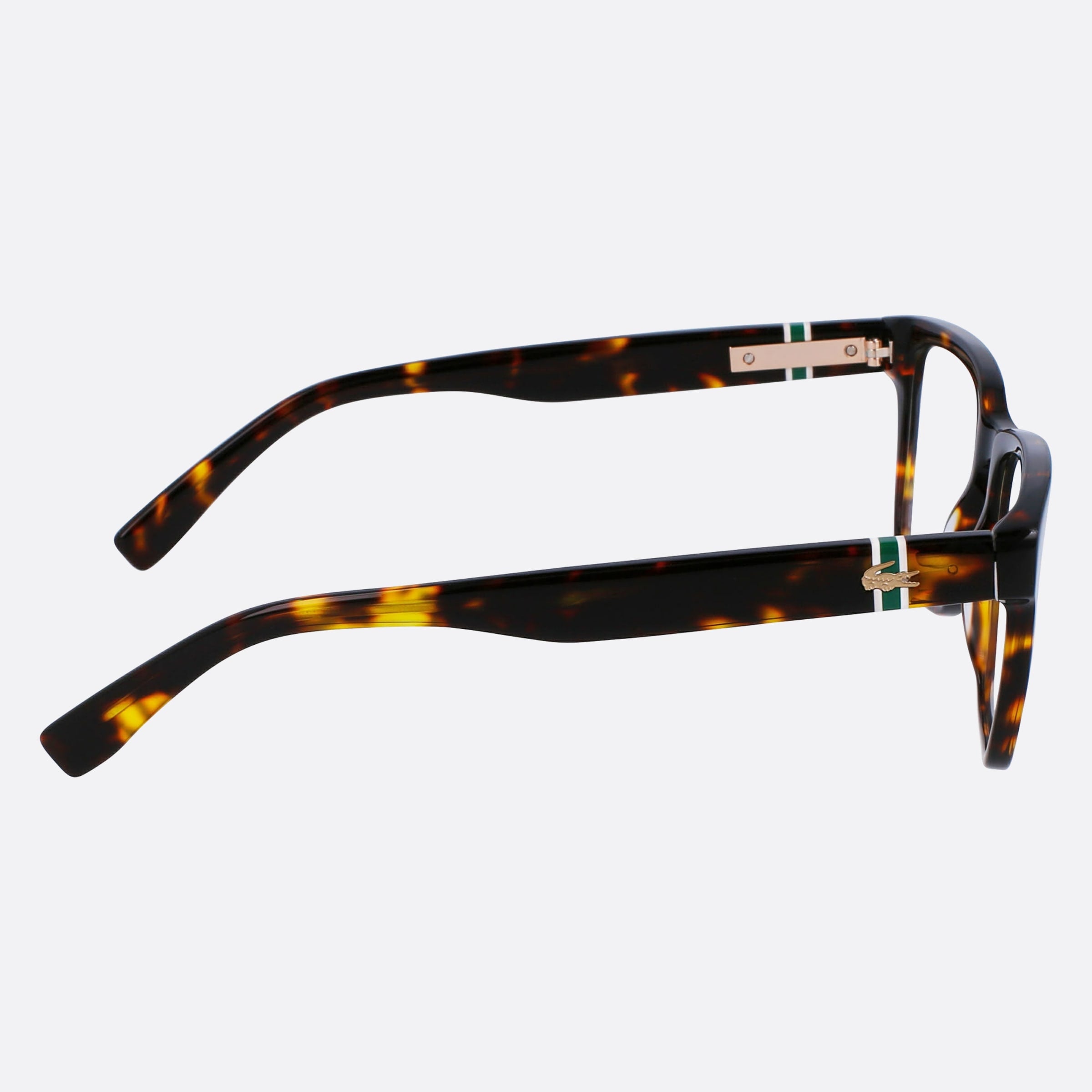 Lacoste 53mm L2932 Havana Squared Men Eyeglasses - Additional Angle