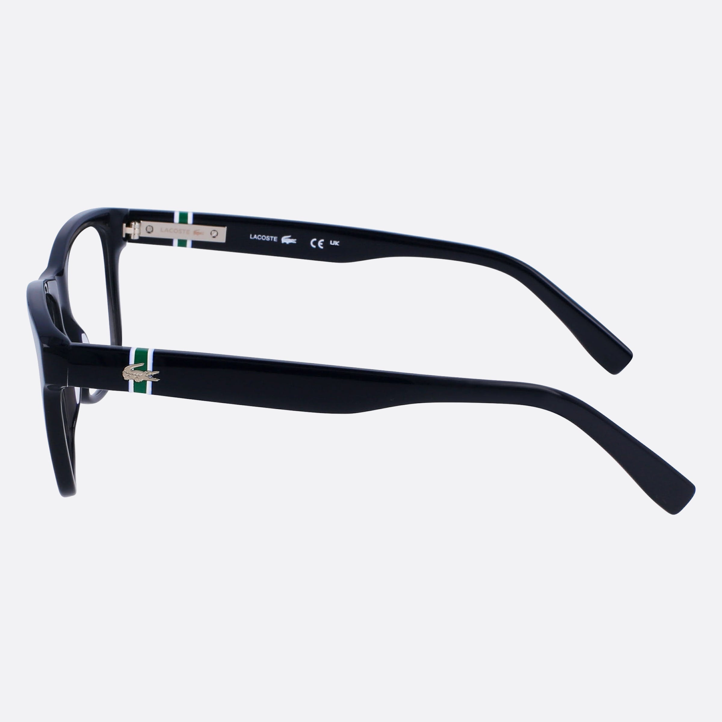 Lacoste 54mm L2933 Blue Squared Unisex Eyeglasses - Detail View