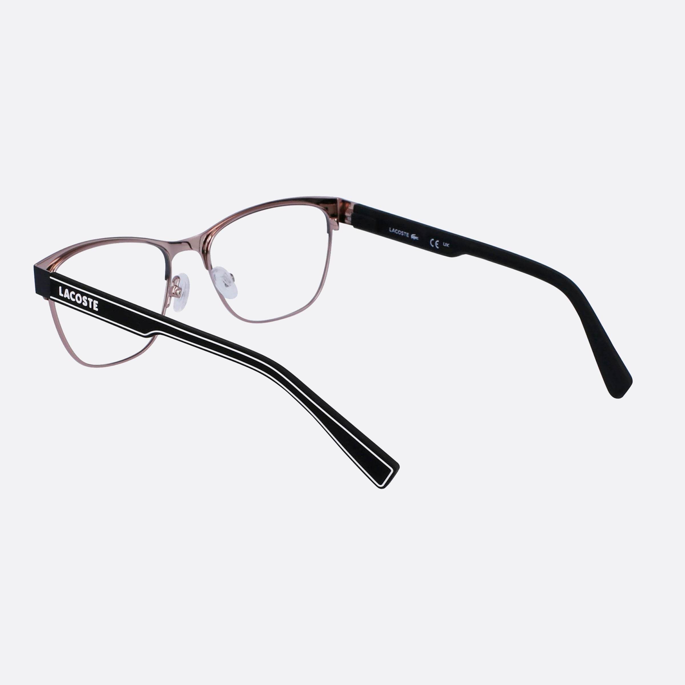 Lacoste 49mm L3112 Black Squared Children Eyeglasses - Lifestyle Shot