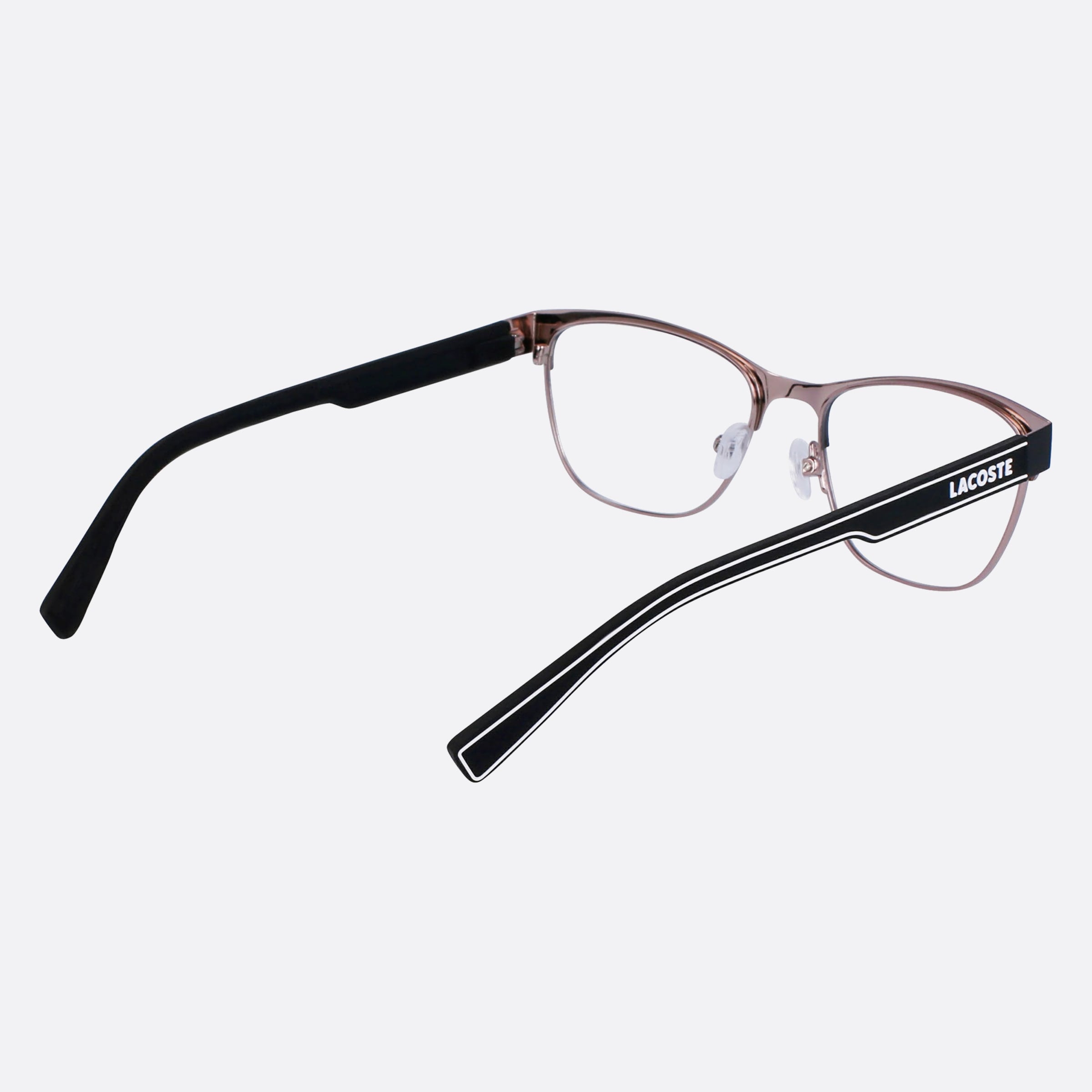 Lacoste 49mm L3112 Black Squared Children Eyeglasses - Additional Angle
