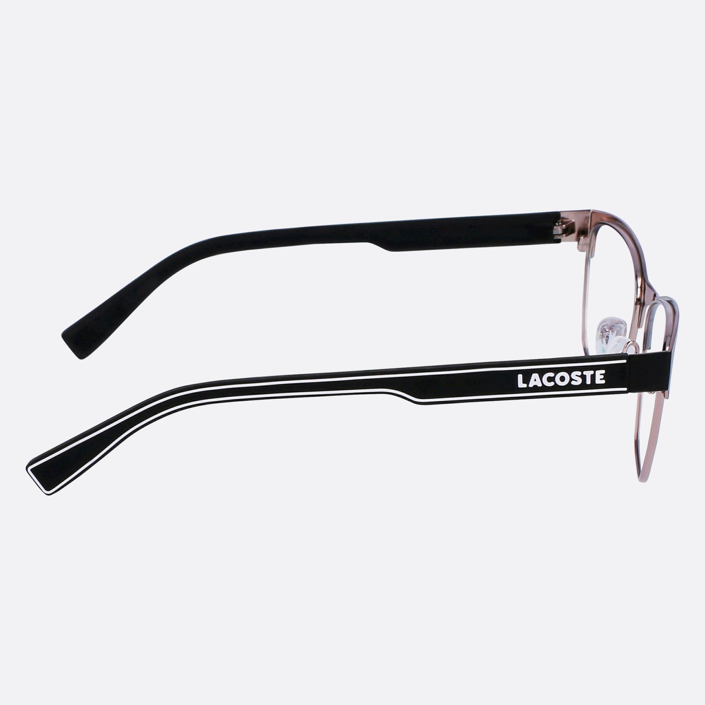 Lacoste 49mm L3112 Black Squared Children Eyeglasses - Additional Angle