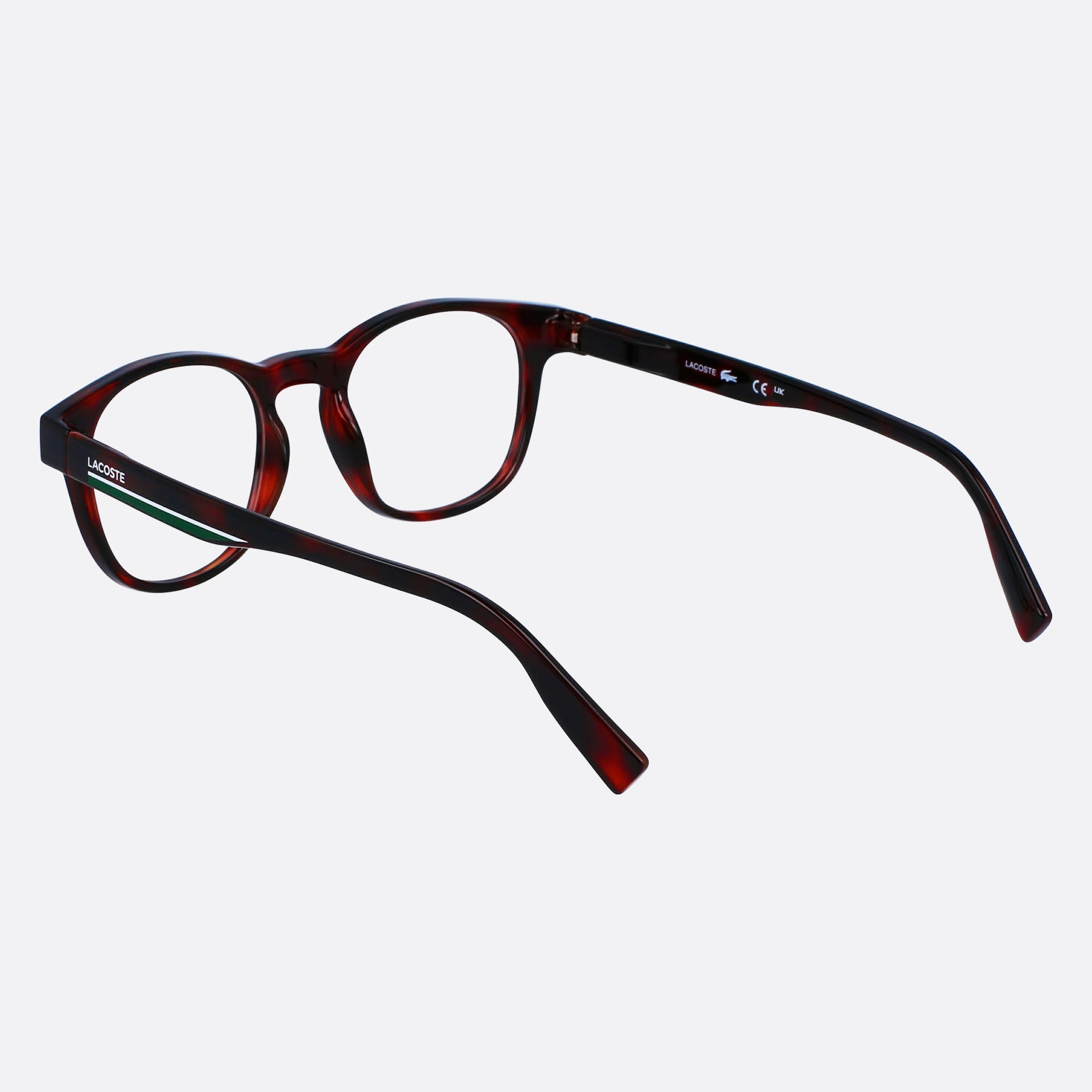 Lacoste 46mm L3654 Havana Squared Children Eyeglasses - Lifestyle Shot